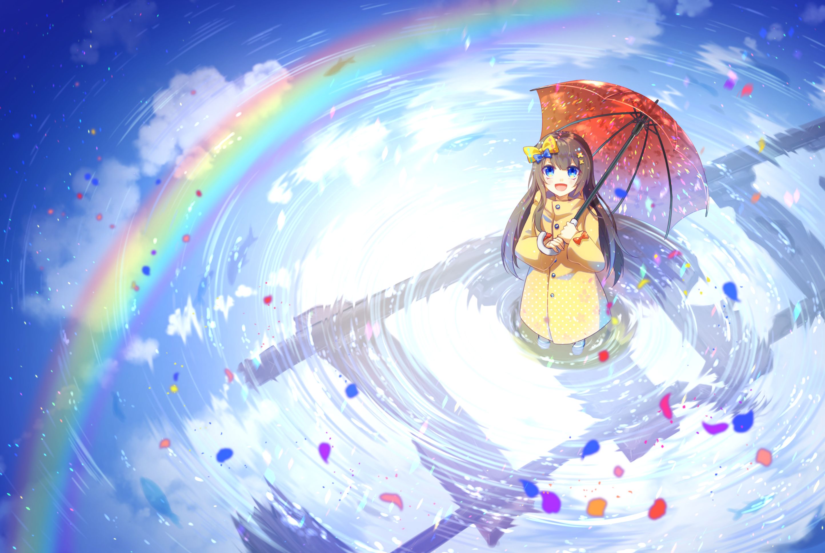 Девочка с радугой
