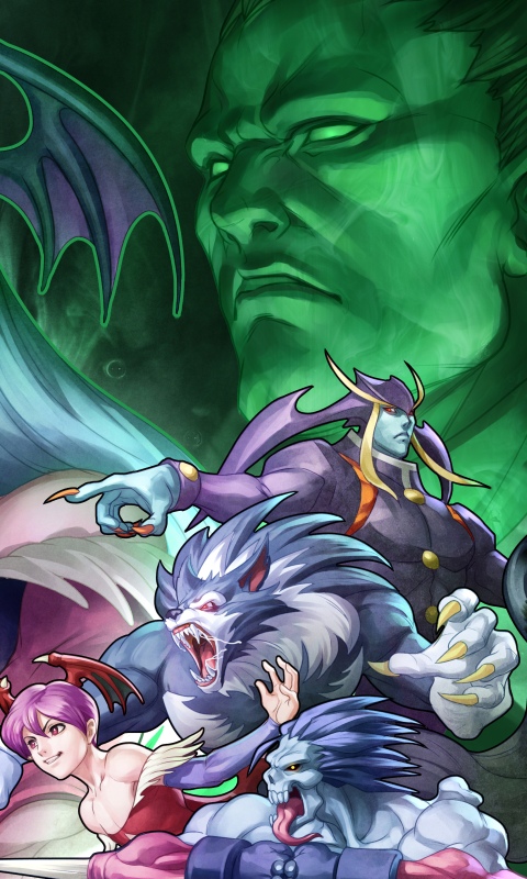 Mobile wallpaper Video Game Darkstalkers Darkstalker Resurrection  1112096 download the picture for free