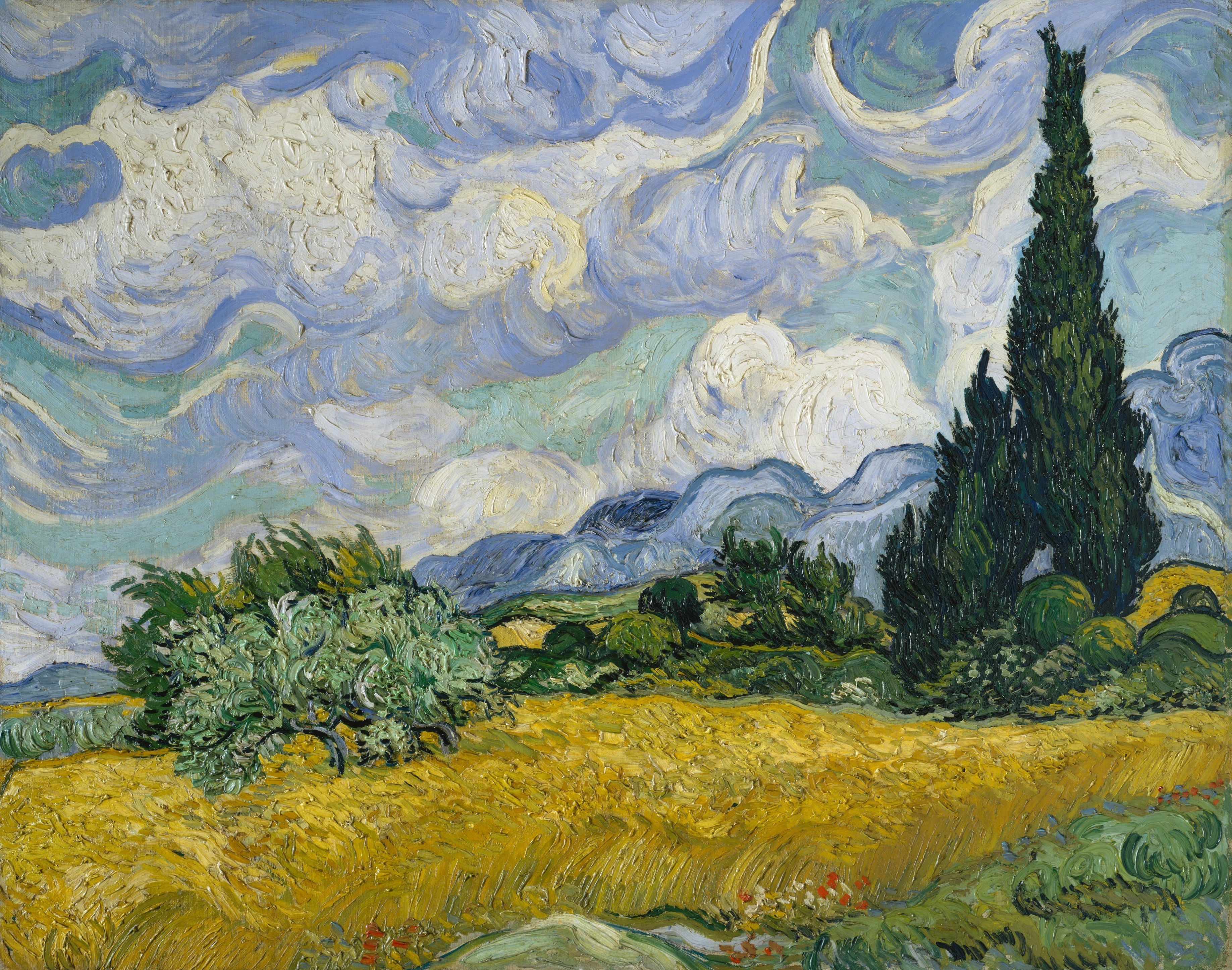 Die besten Vincent Van Gogh-Hintergründe für den Telefonbildschirm