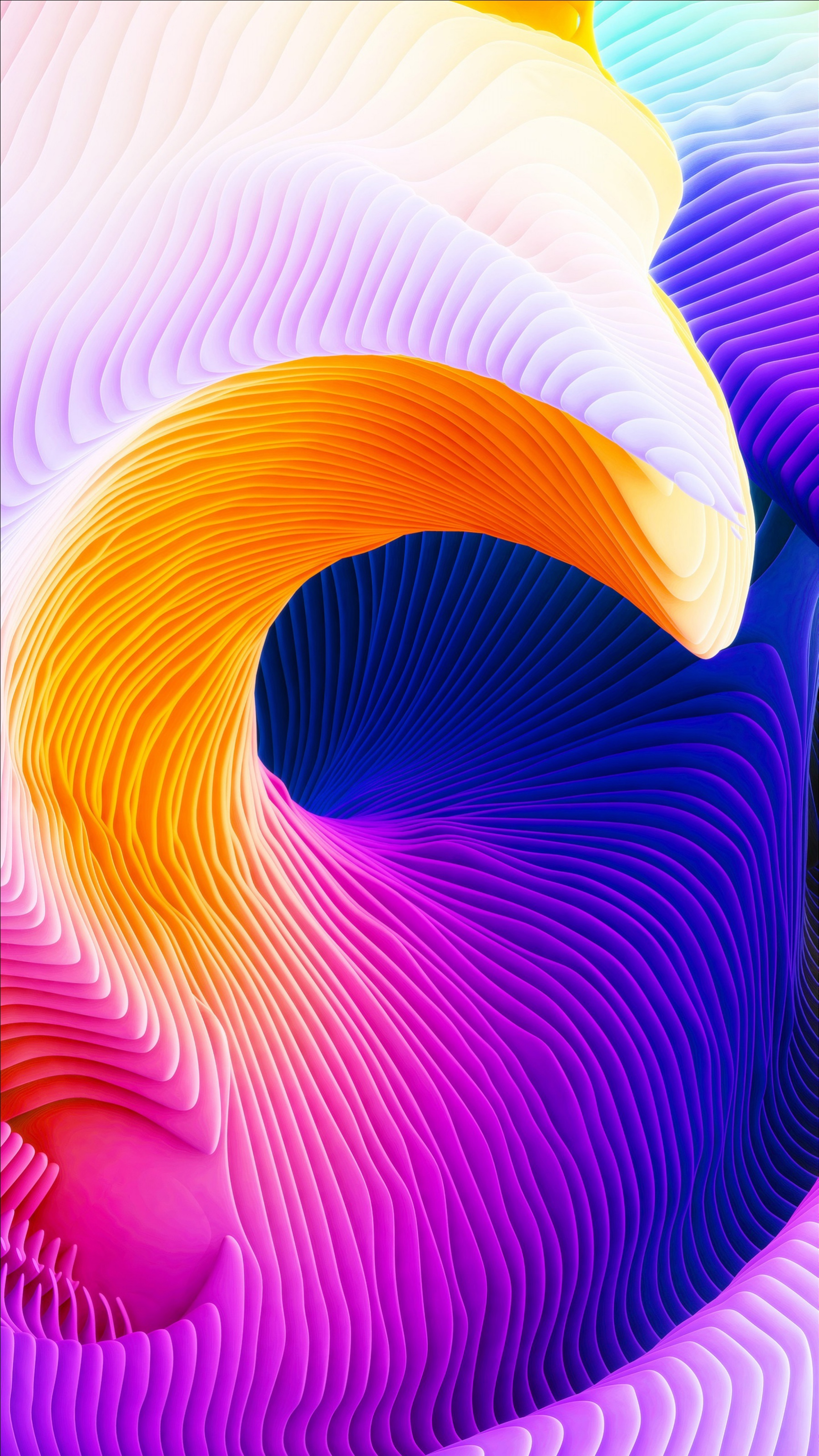 3d, winding, surface, relief, sinuous, raised 1080p