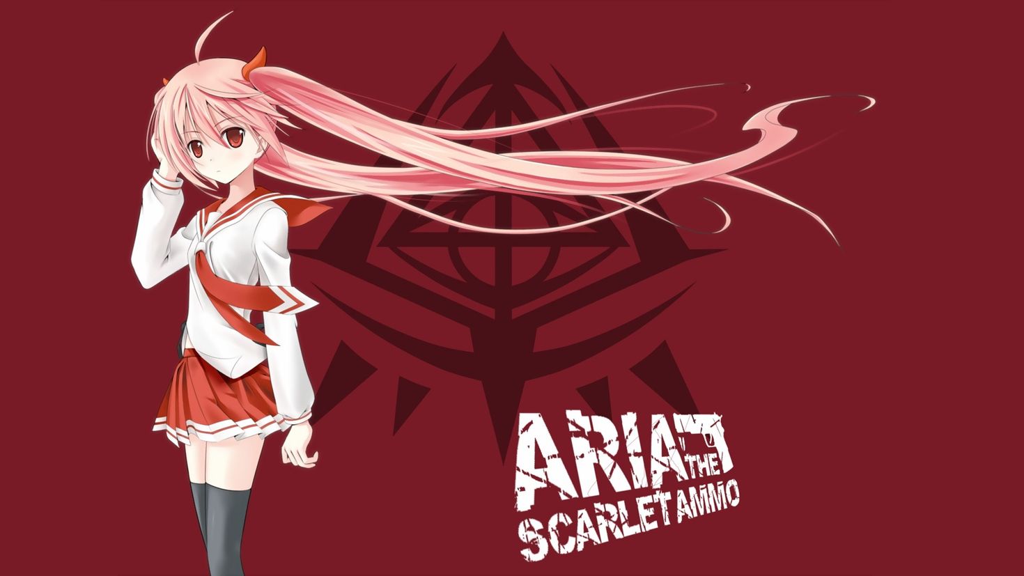 Aria les. Bull's Eye Nano anime. Логотип Aria алыми картинка на рабочий стол.