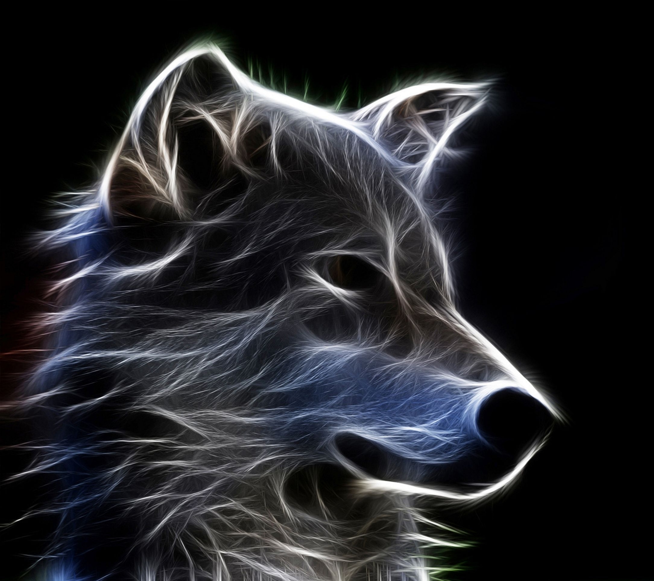Волк на аву