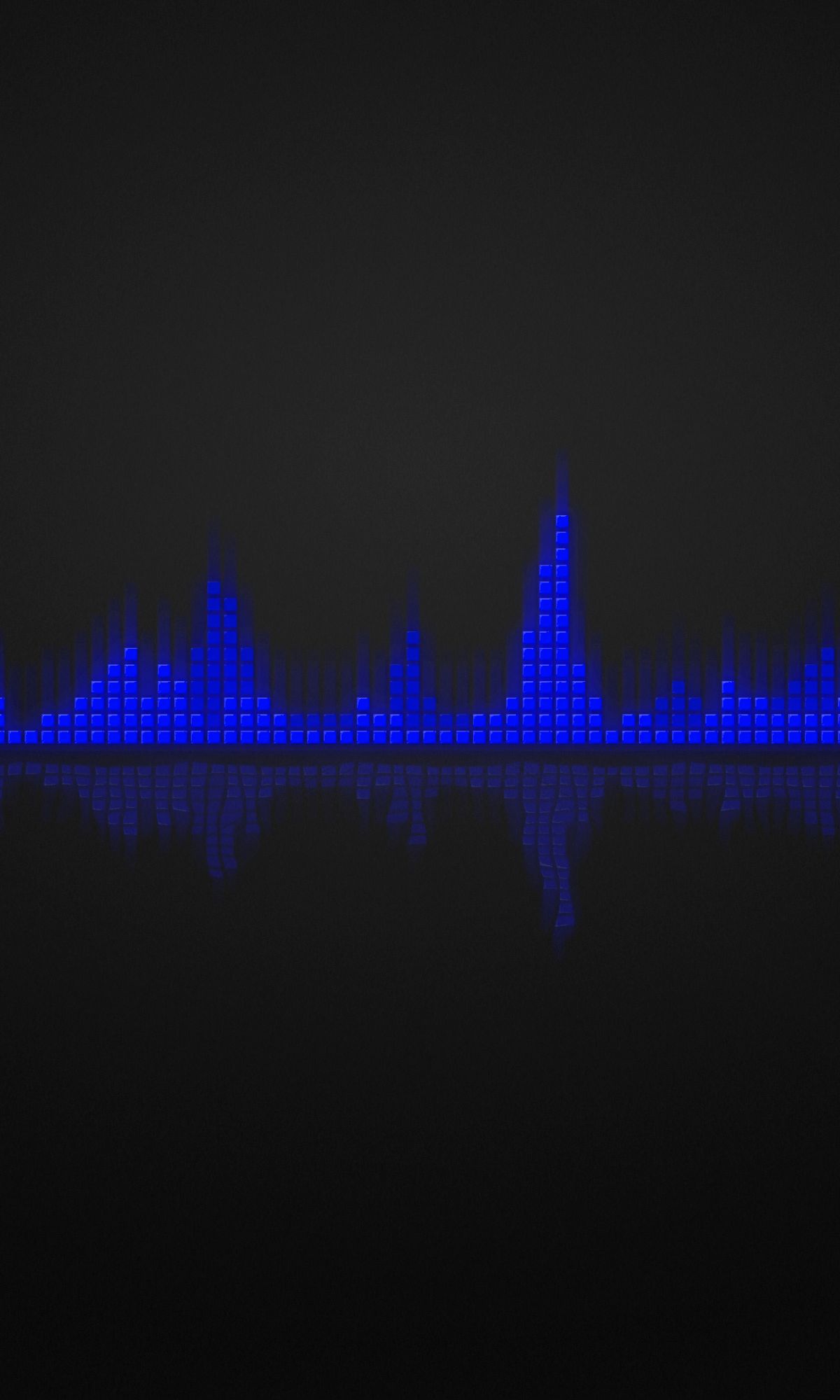 abstract, black, blue, equalizer, music Full HD