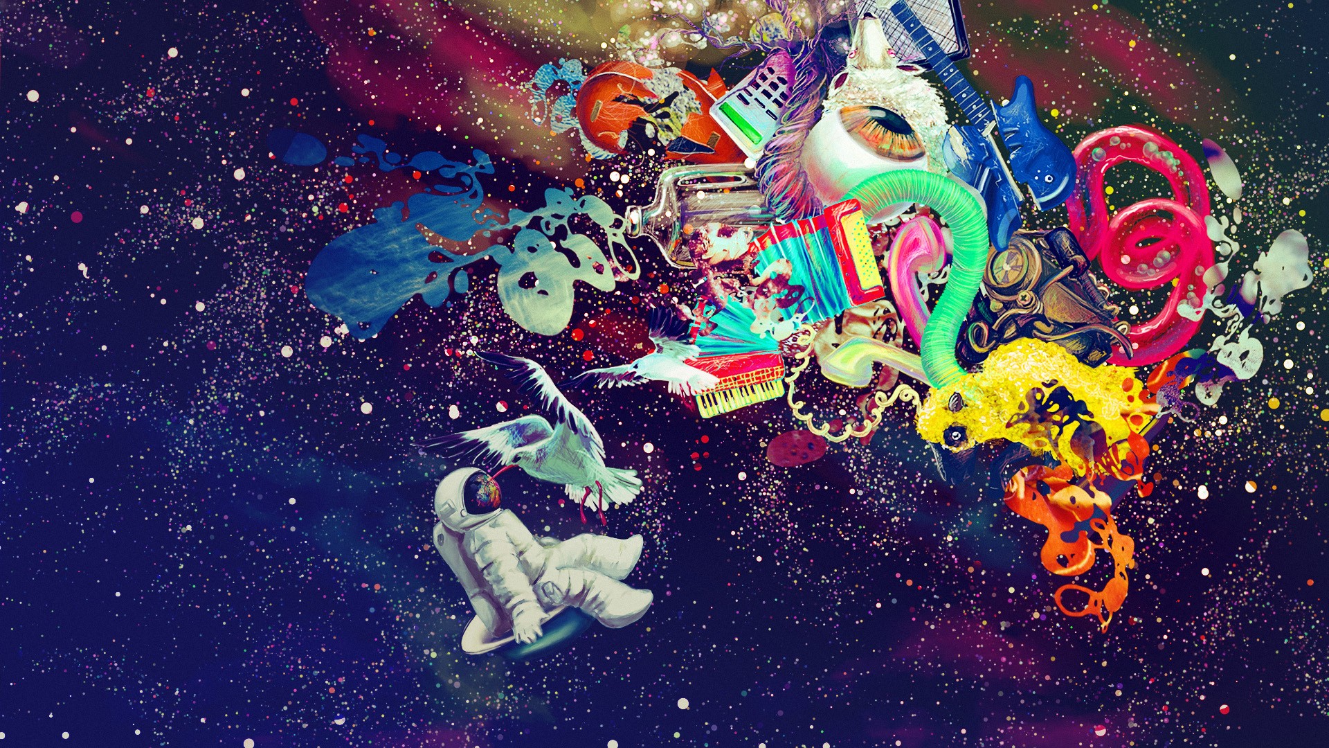 Download mobile wallpaper Psychedelic, Artistic for free.