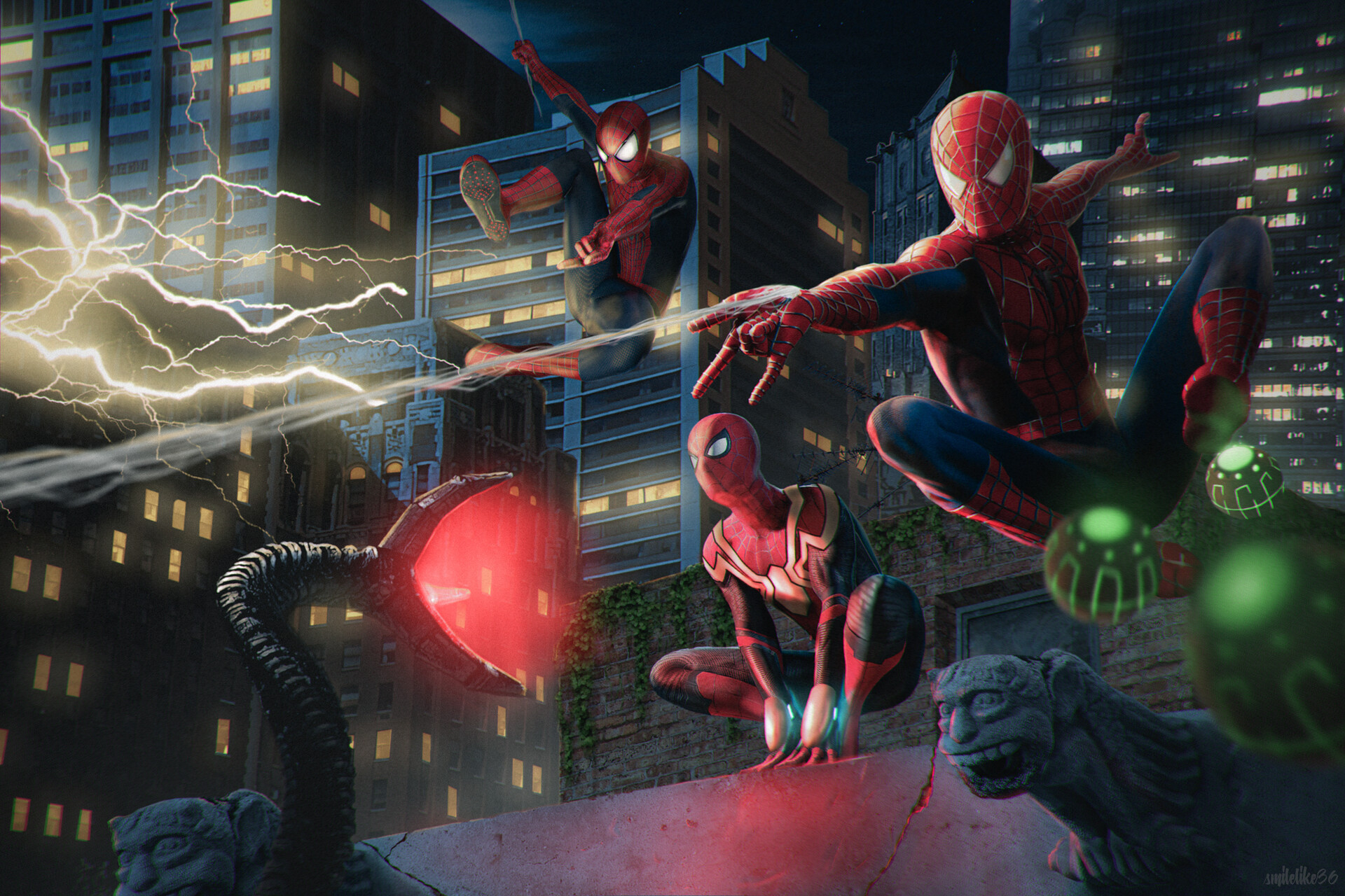 HQ Spider Man: No Way Home Background