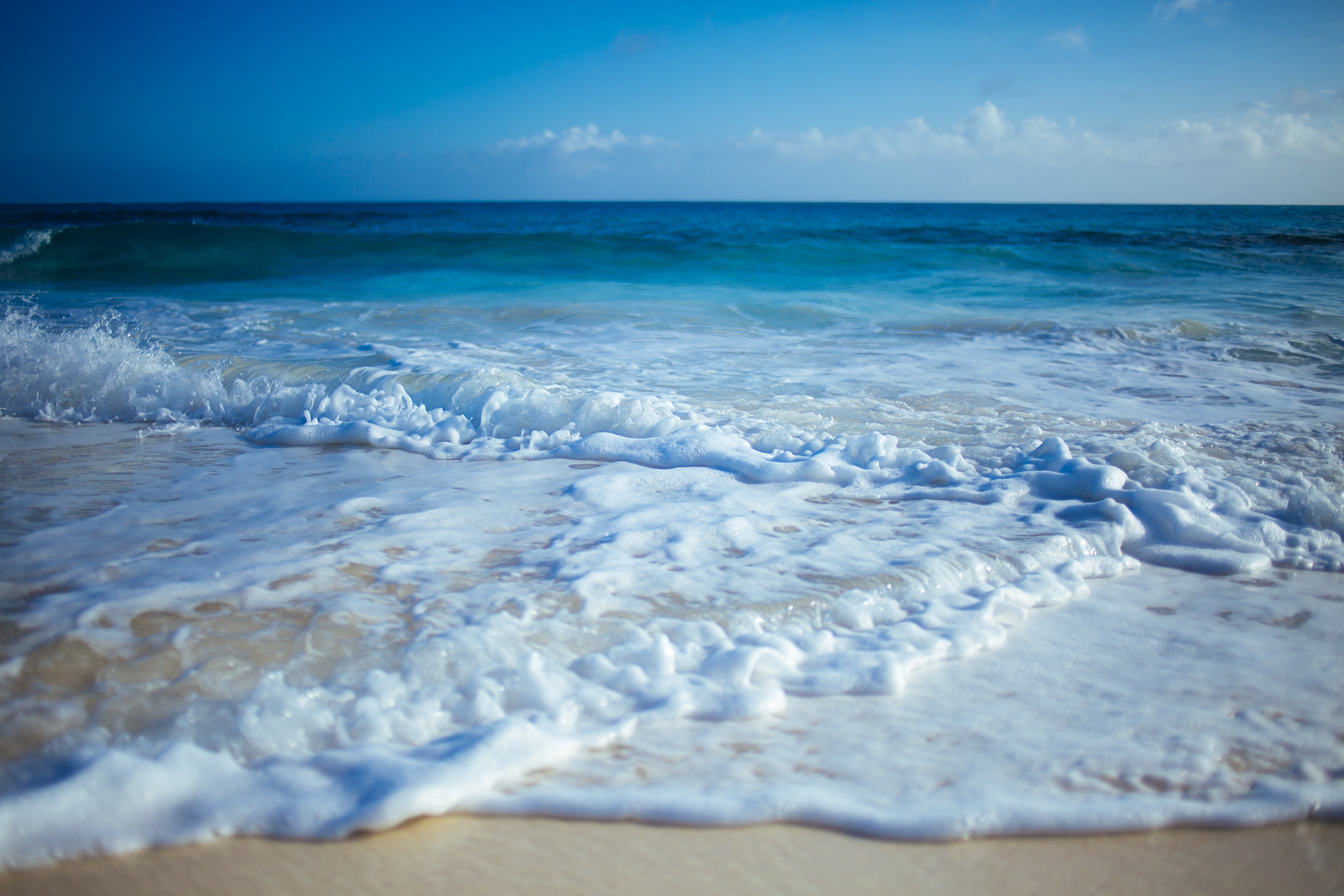 bank, sand, nature, waves, shore, surf HD wallpaper