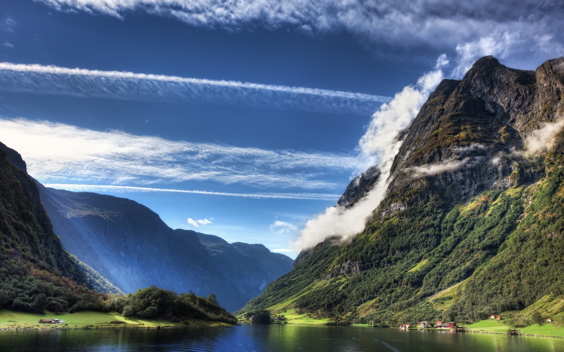 Laden Sie das Flüsse, Mountains, Landschaft-Bild kostenlos auf Ihren PC-Desktop herunter