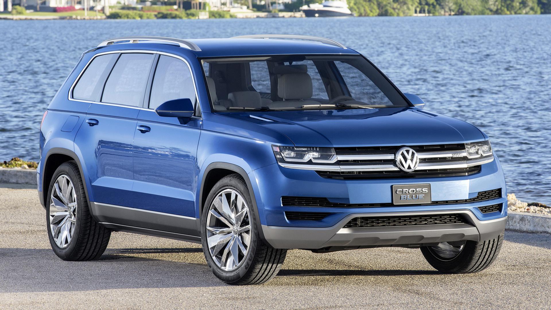 volkswagen cross blue