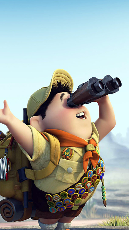Disney Up Movie Russell Action Figure Pixar Featured Favorites Mattel  Exclusive | eBay