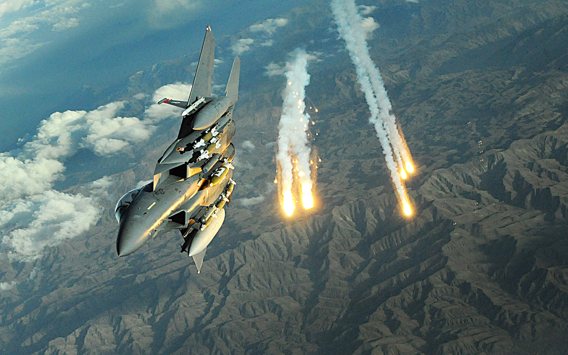 jet, military, mcdonnell douglas f 15e strike eagle, airplane, army, rocket, weapon, jet fighters