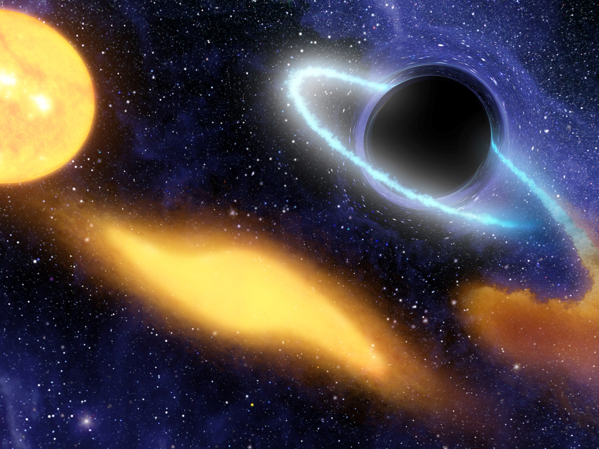 black hole, sci fi, planets cellphone