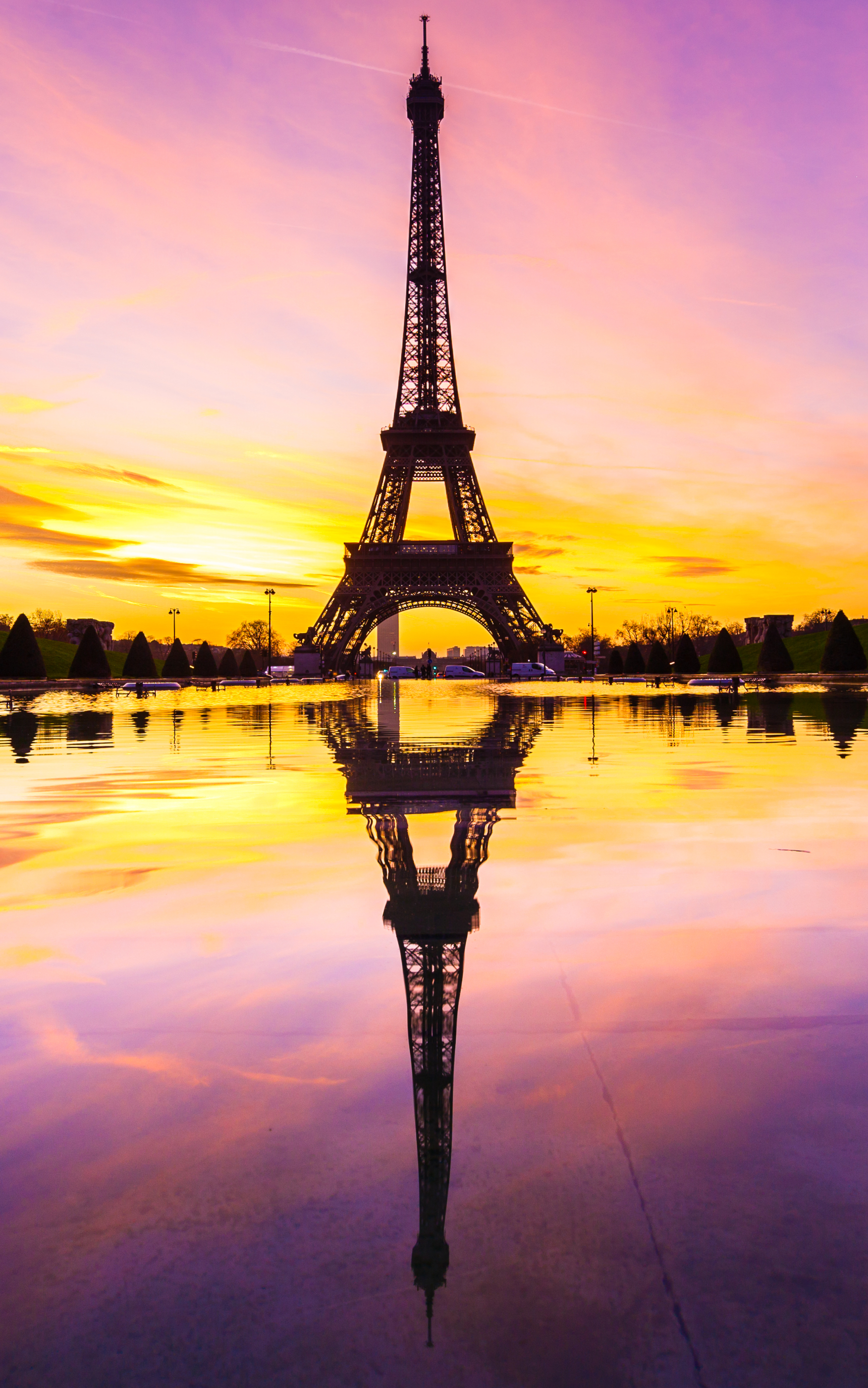 Wallpaper 4k Eiffel Tower Paris France Wallpaper