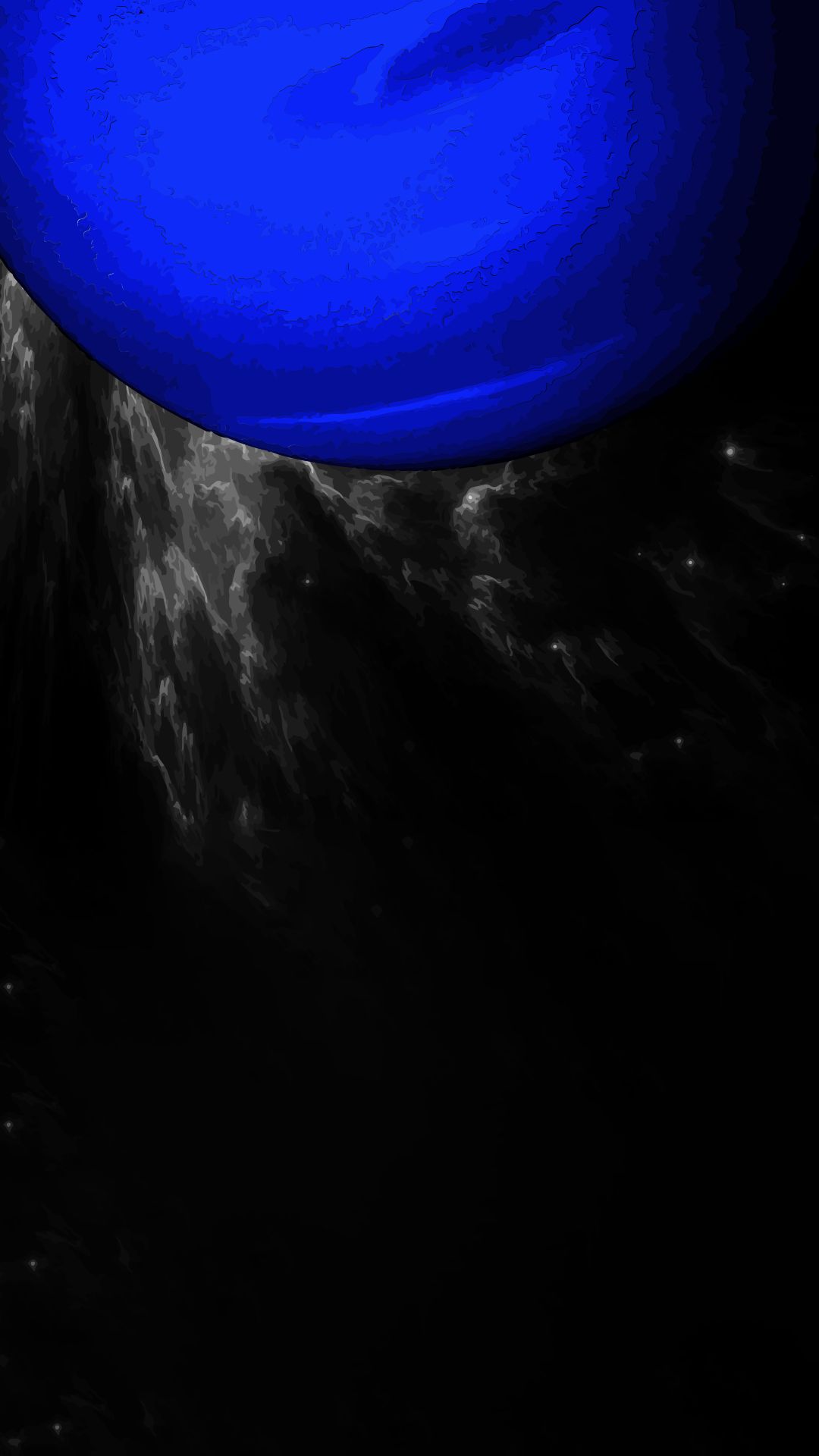 1332225 Hintergrundbild herunterladen science fiction, neptun, palette, neptun (planet) - Bildschirmschoner und Bilder kostenlos
