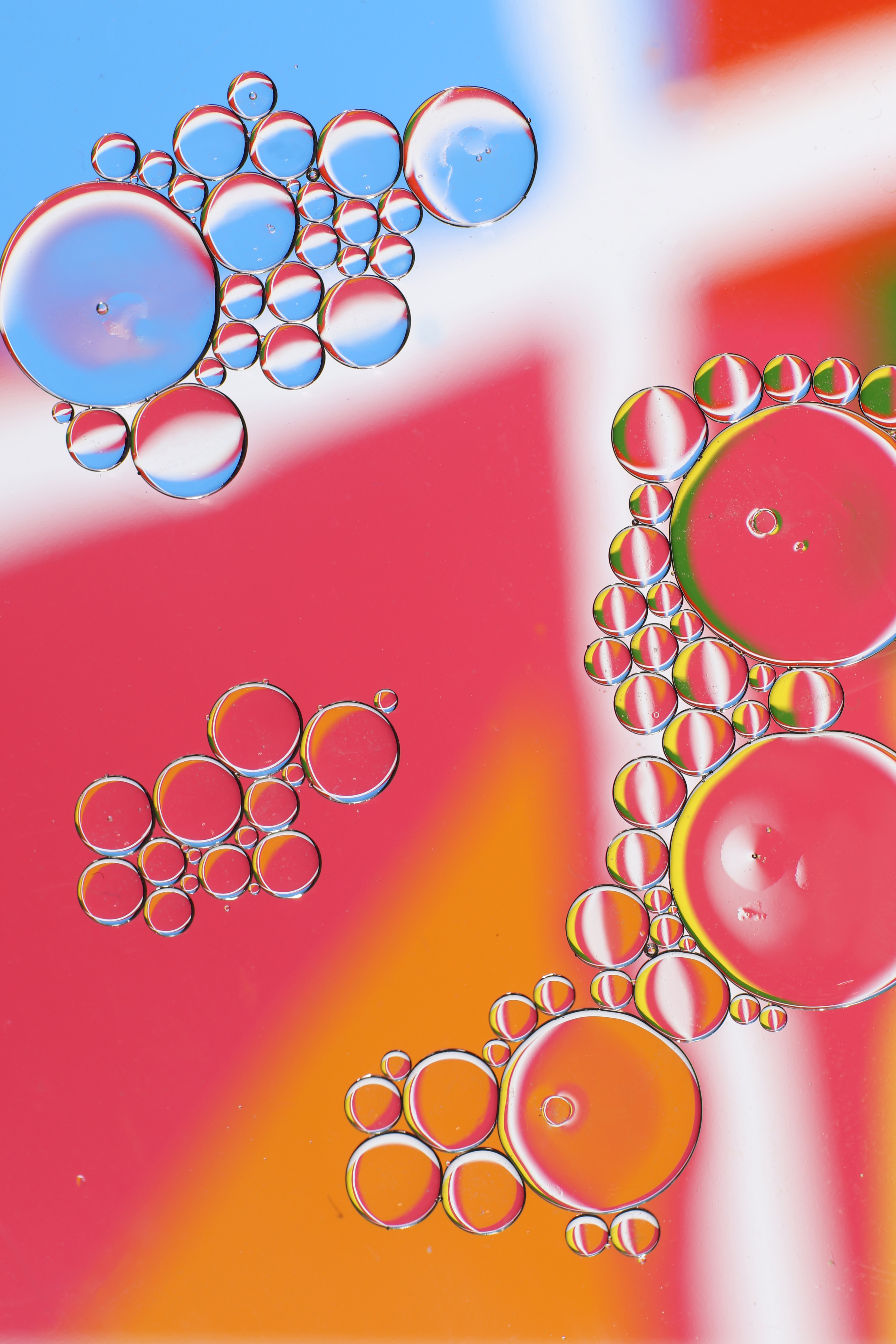 bubbles, transparent, macro, liquid, butter, oil