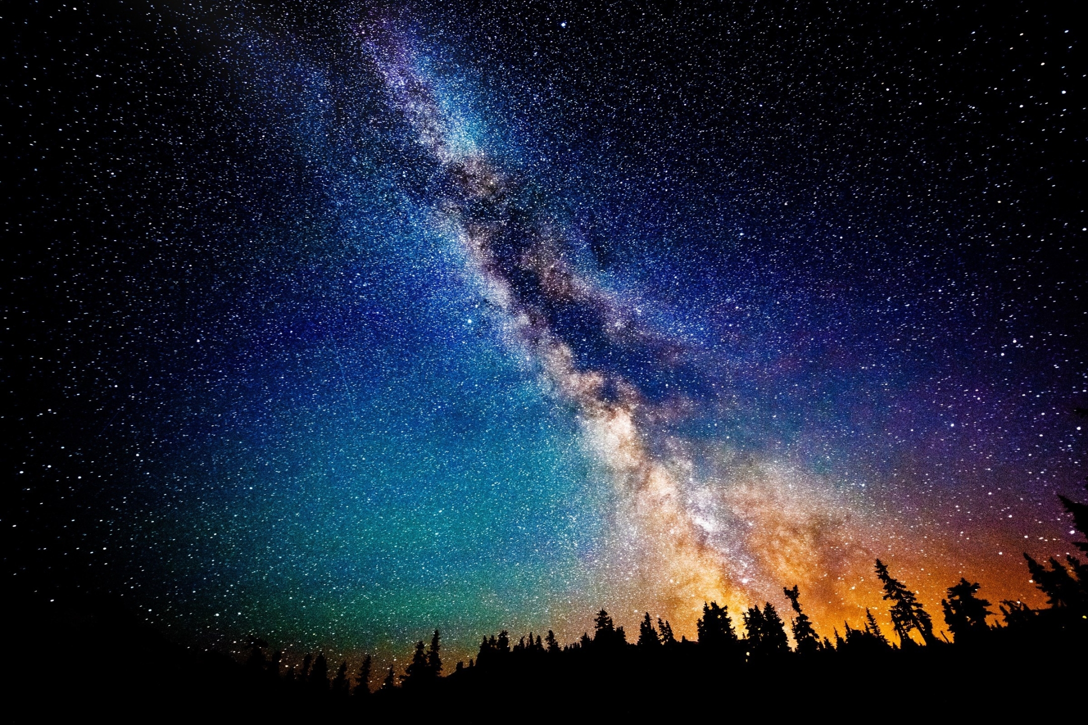 Free download wallpaper Sky, Stars, Night, Starry Sky, Milky Way, Sci Fi on your PC desktop