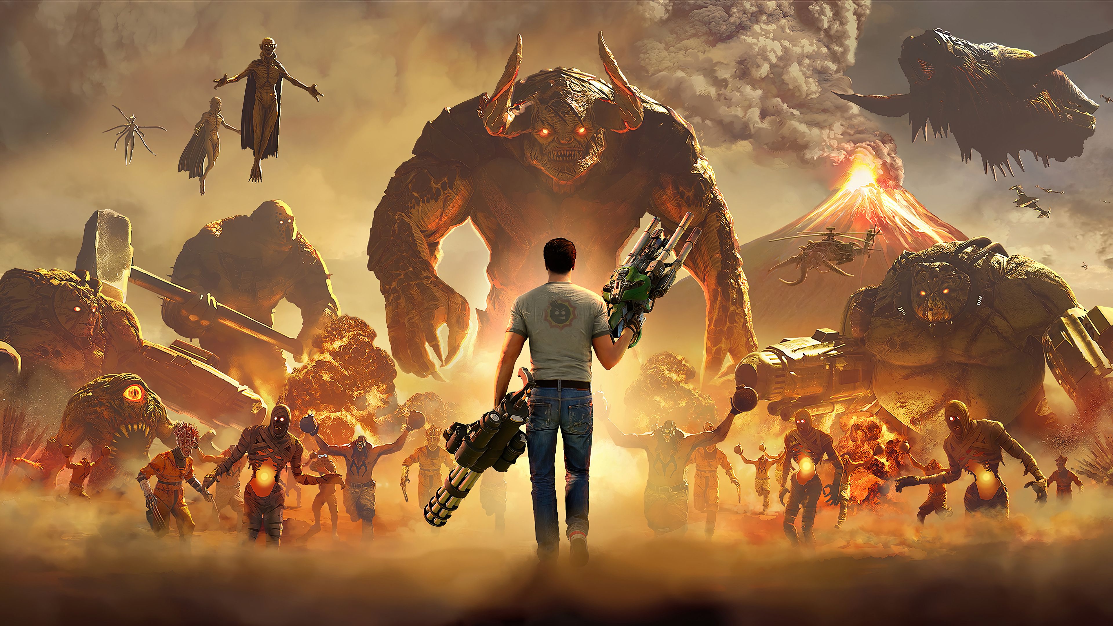 Serious Sam 4 iPhone Background