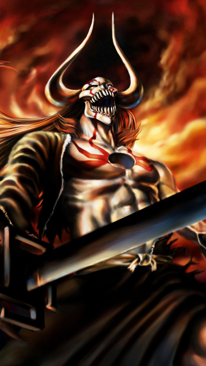 Ichigo VS Ulquiorra, vasto lorde ichigo, vasto lorde, horns, ichigo  kurosaki, HD wallpaper