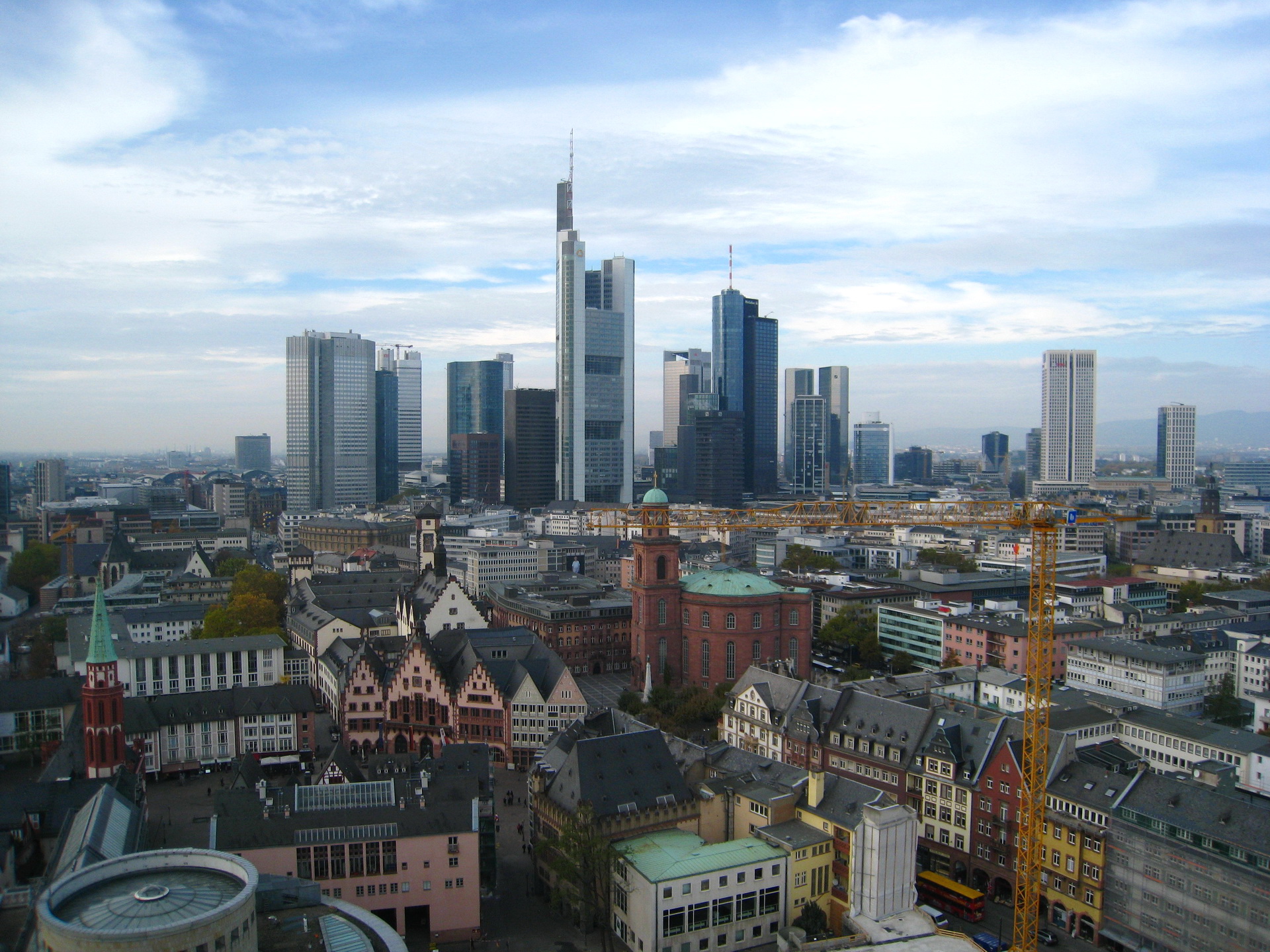 germany, frankfurt, man made, building, city, cityscape, panorama, skyscraper, cities