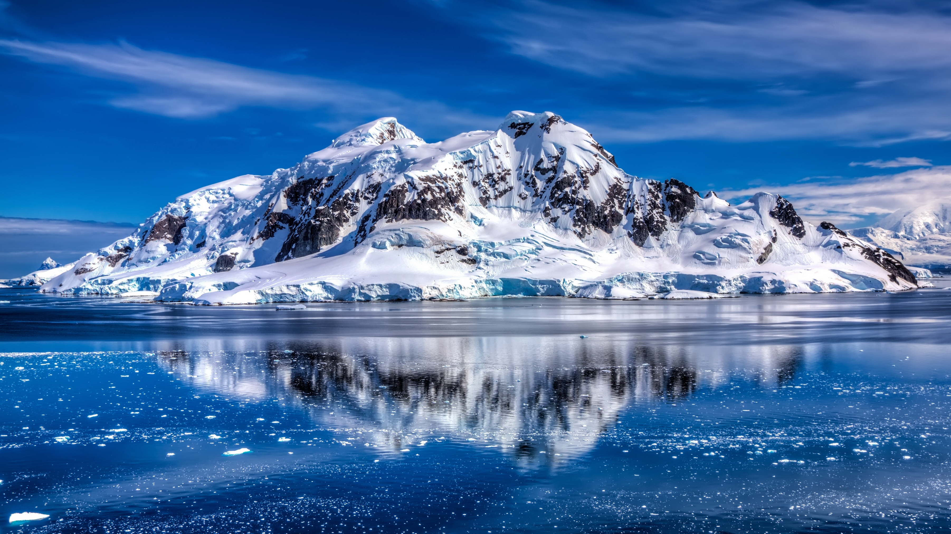 Антарктида пейзаж