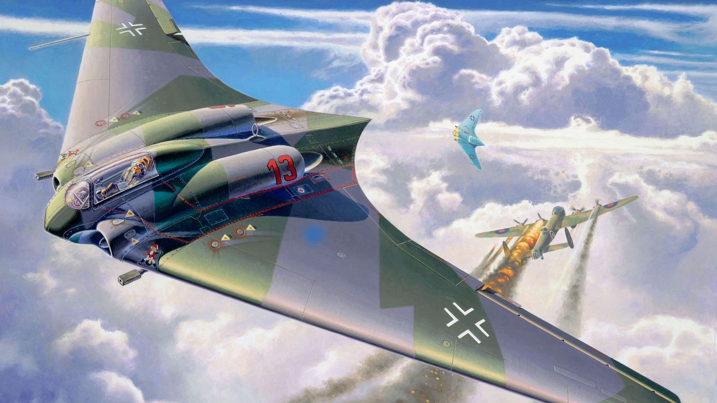 Летающее крыло Horten ho 229. Самолет братьев Хортенов go-229a. Немецкий самолет Horten 229. «Хортен» ho.229.