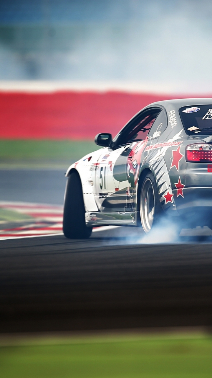 wallpapers vehicles, drift, smoke, drifting, racing, race car