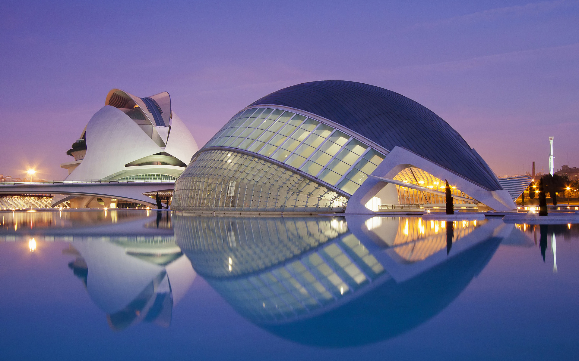 Download mobile wallpaper Valencia, Spain, Man Made, City Of Arts And Sciences for free.