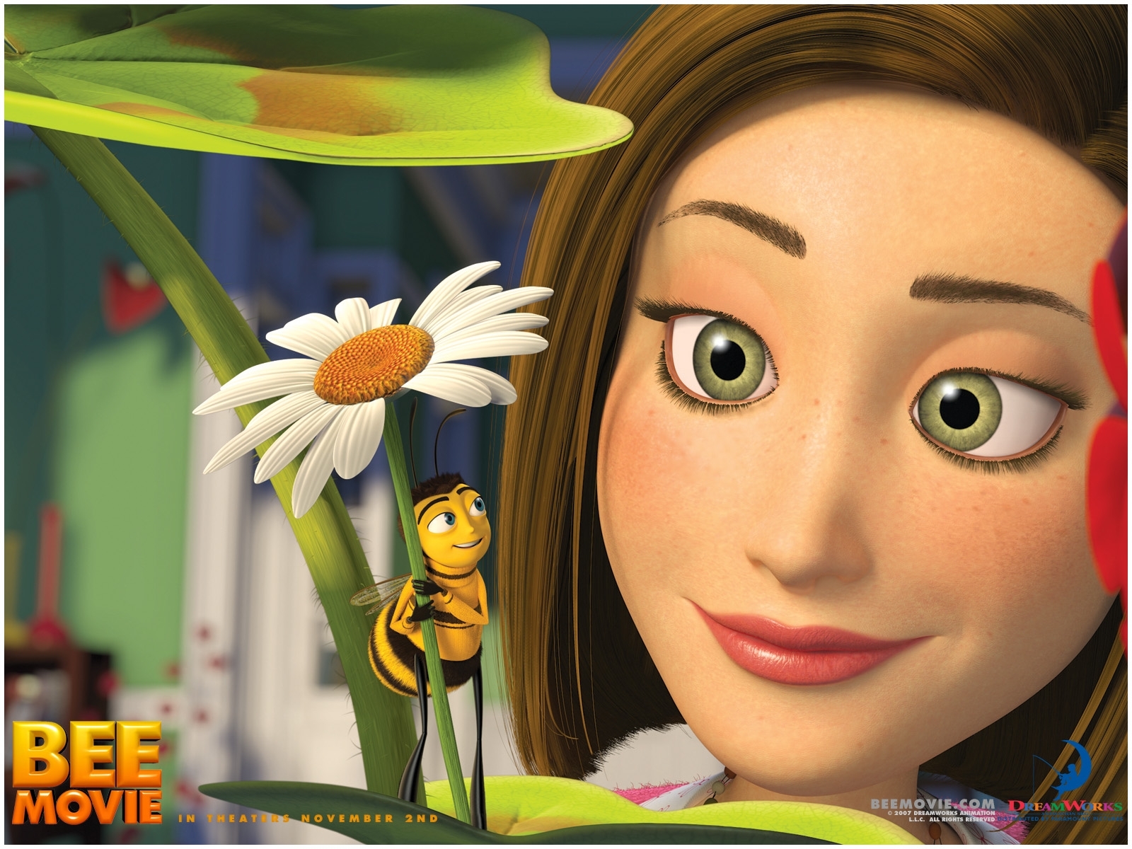 Популярные заставки и фоны Би Муви (Bee Movie) на компьютер