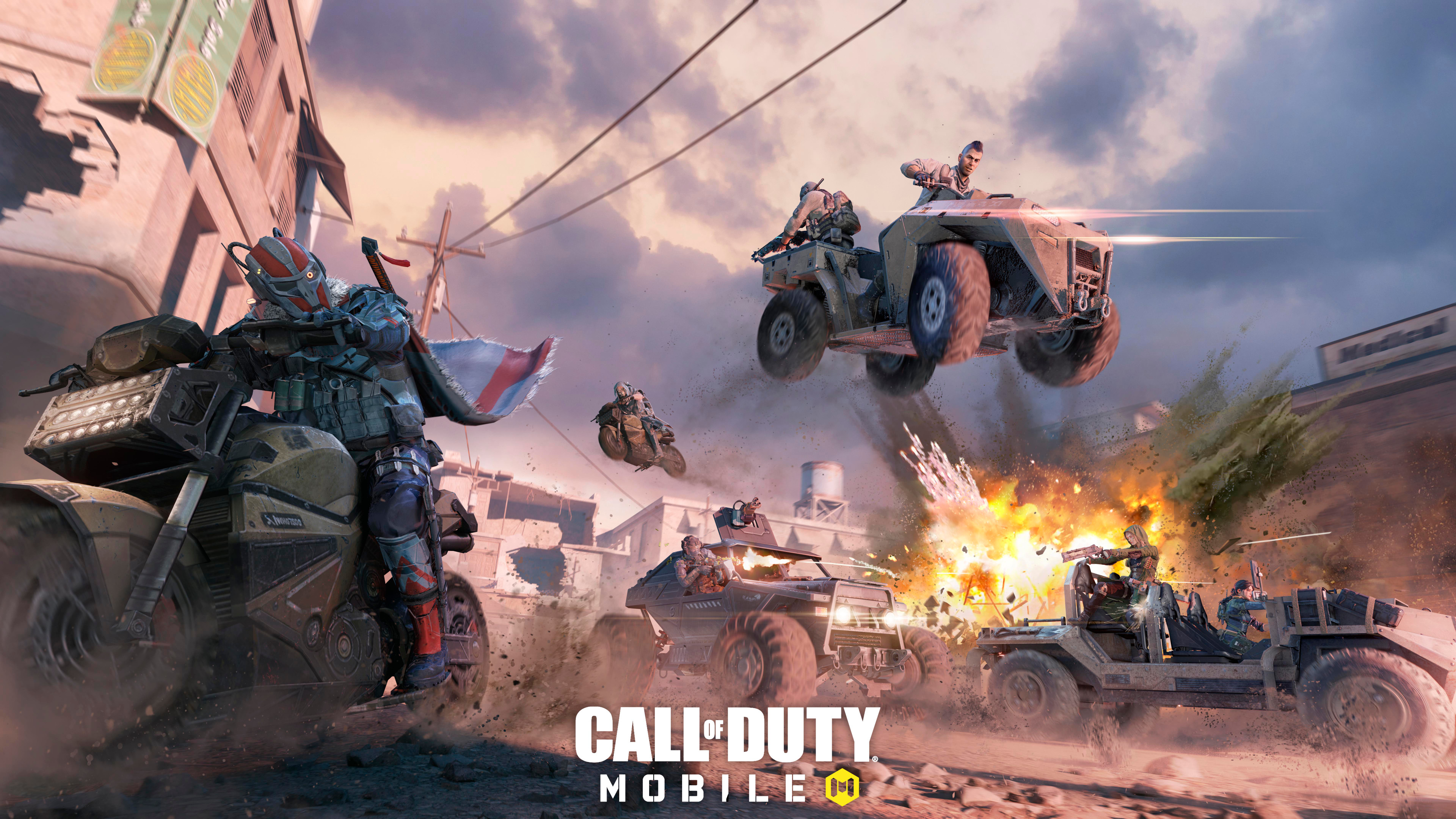 call of duty: mobile, video game, atv, motorcycle, vehicle HD wallpaper