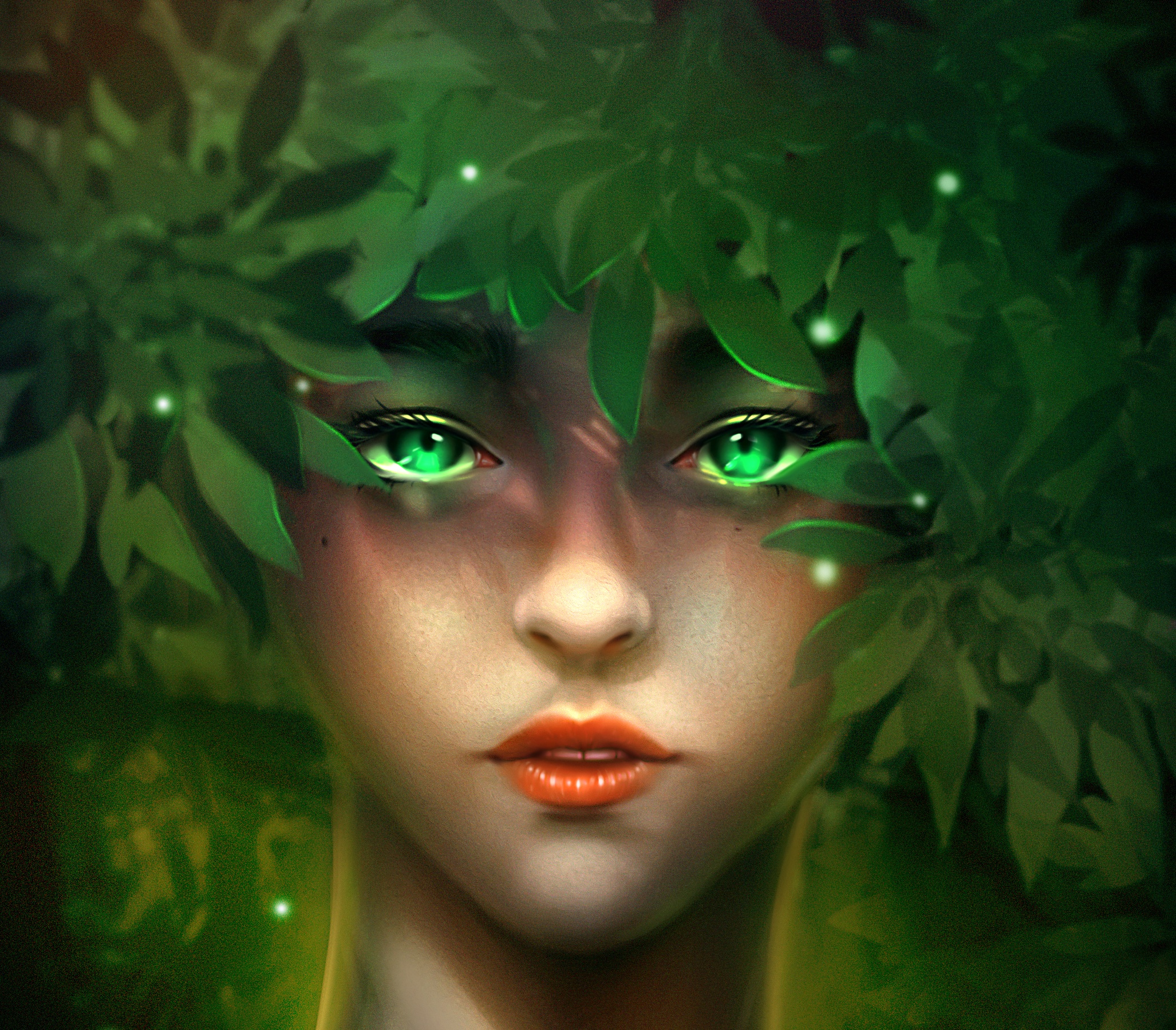 Волшебница с зелеными глазами