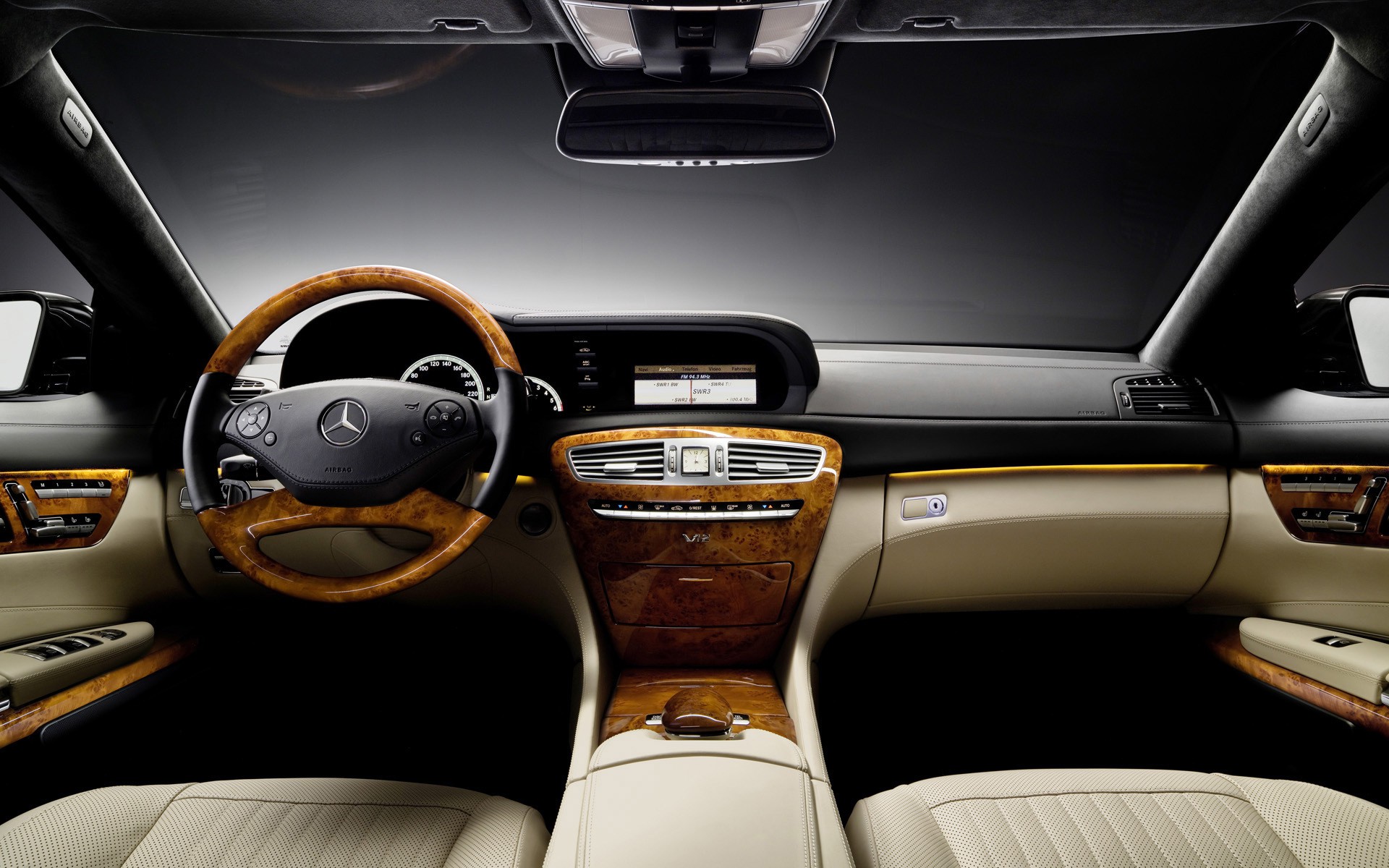 luxury, mercedes benz, car, vehicles, mercedes benz cl class, dashboard, interior, mercedes benz cl 4K Ultra
