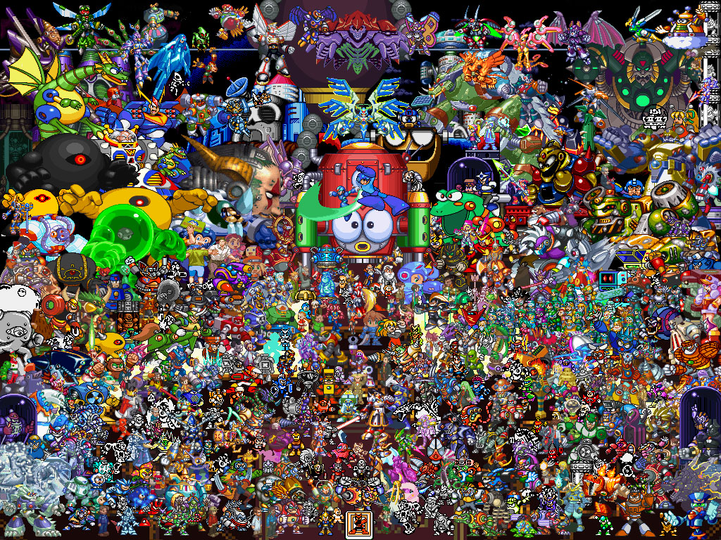 8k Mega Man Images