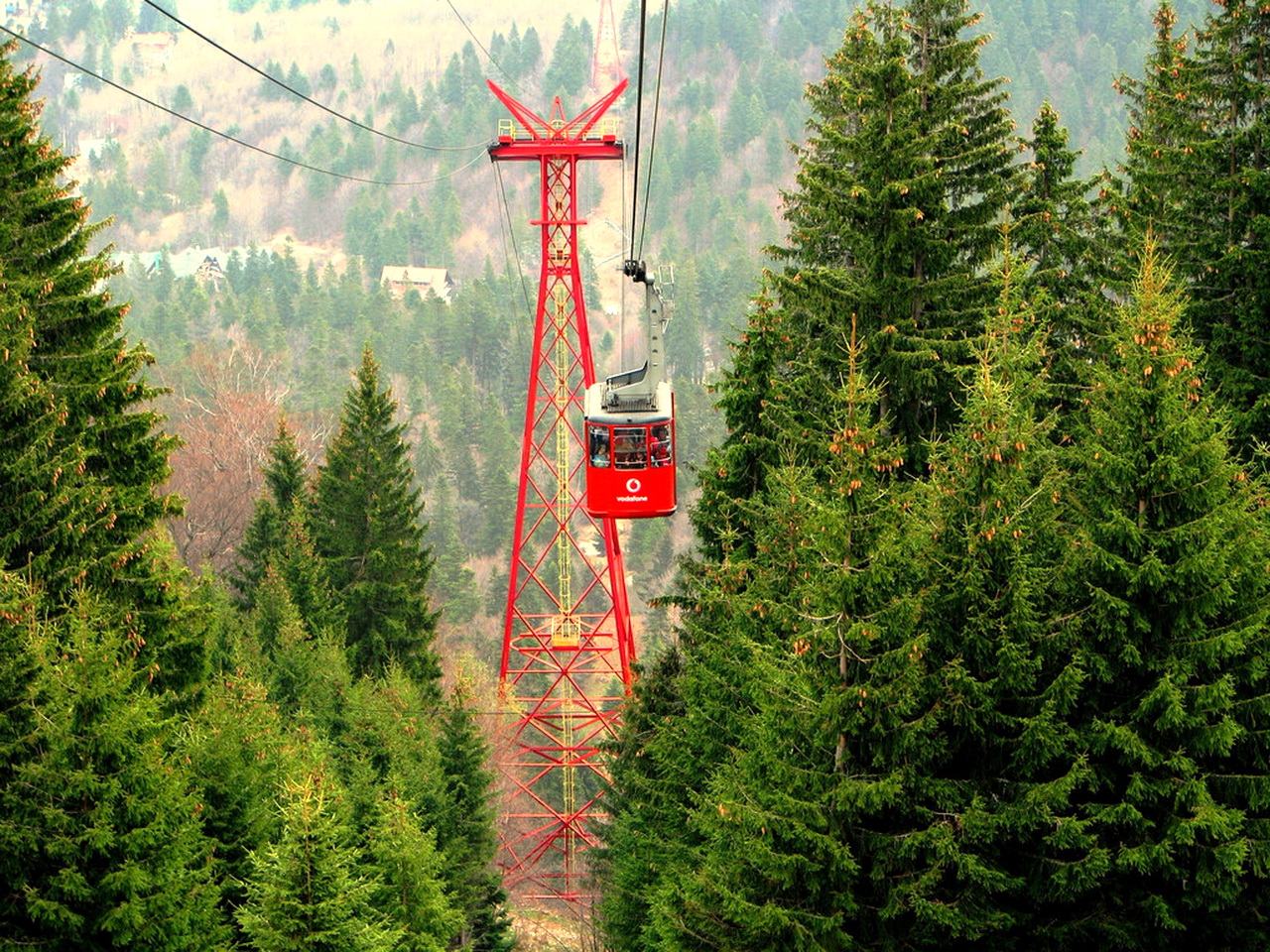 Popular Cable Car Phone background