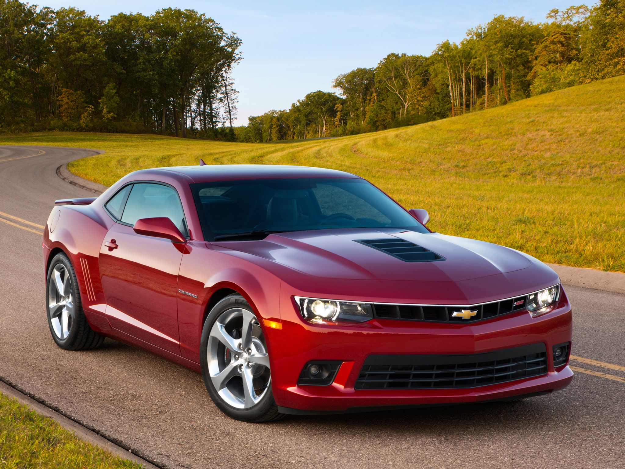 chevrolet, cars, red, camaro, 2013, ss