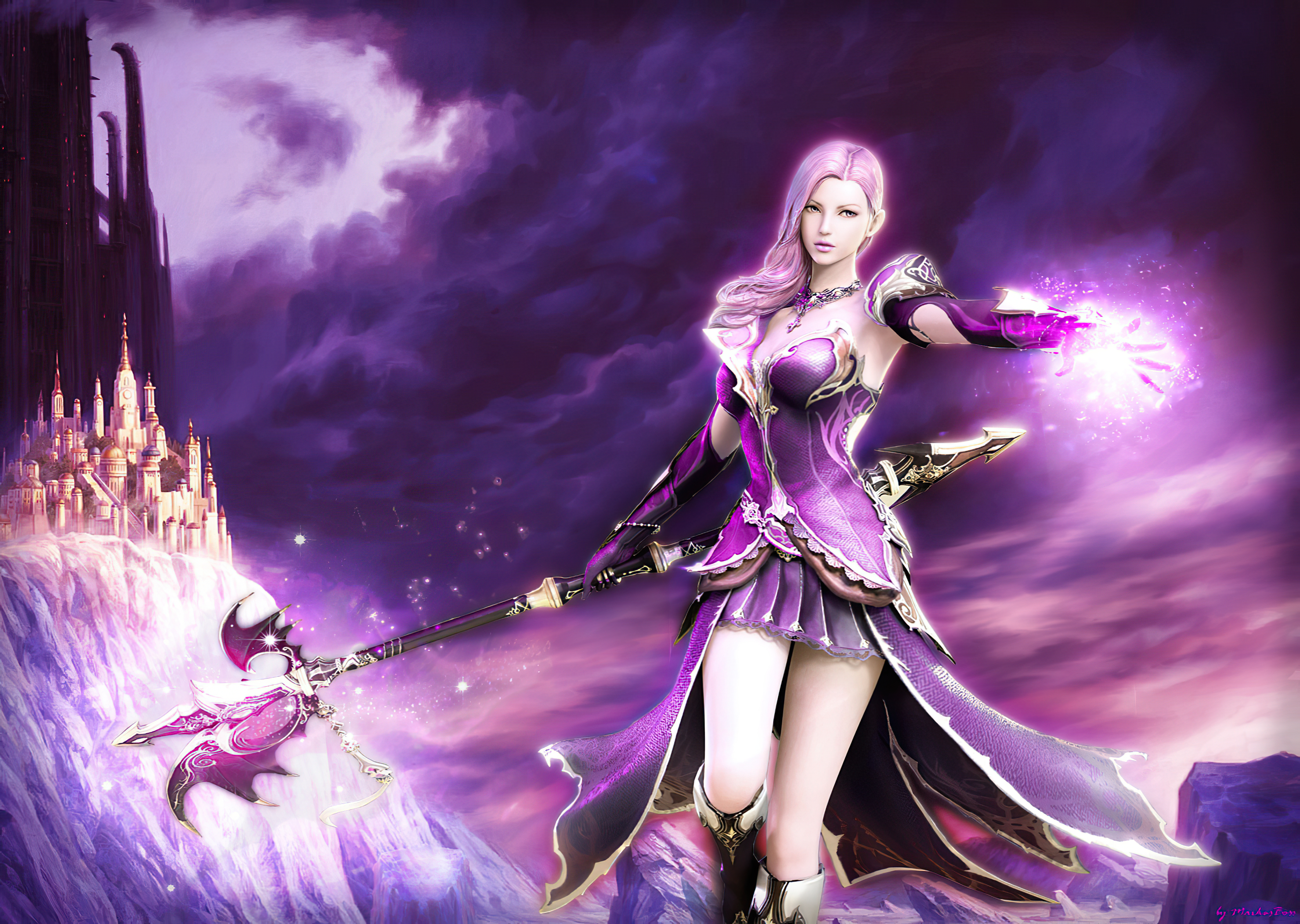 video game, aion lock screen backgrounds