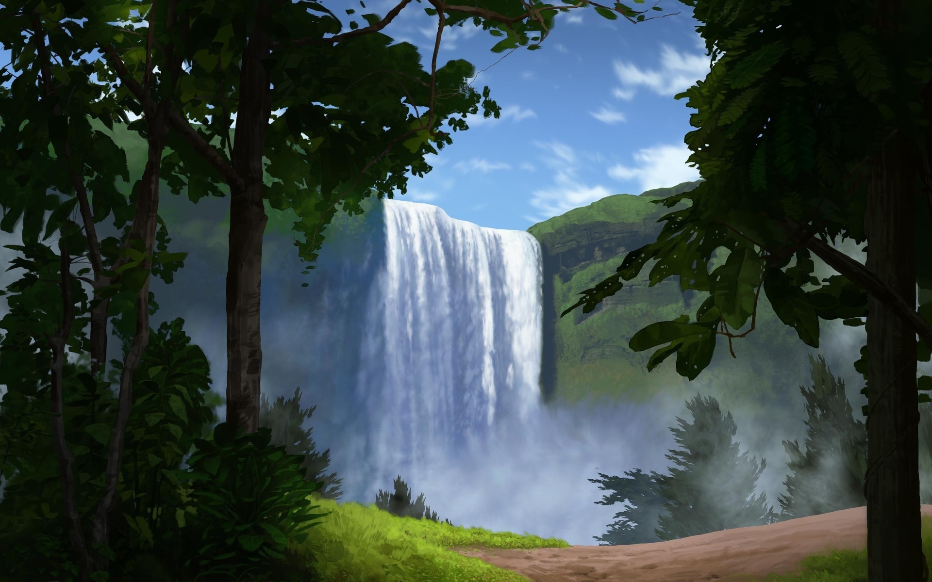  Waterfalls HQ Background Images