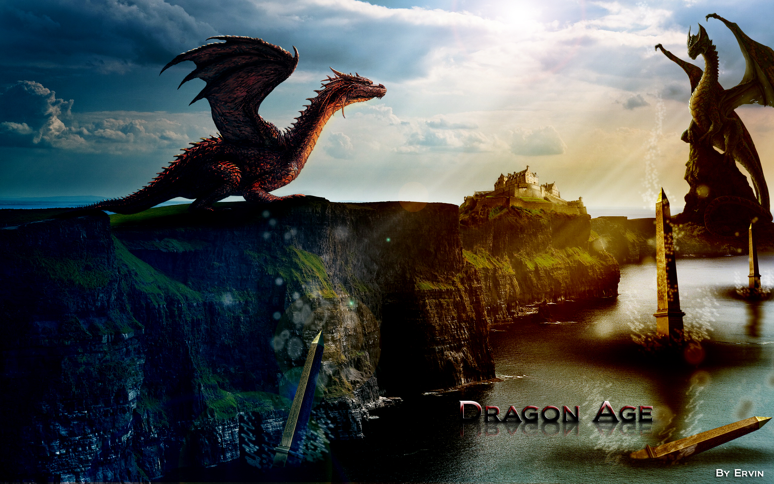 video game, dragon age: origins, dragon age QHD