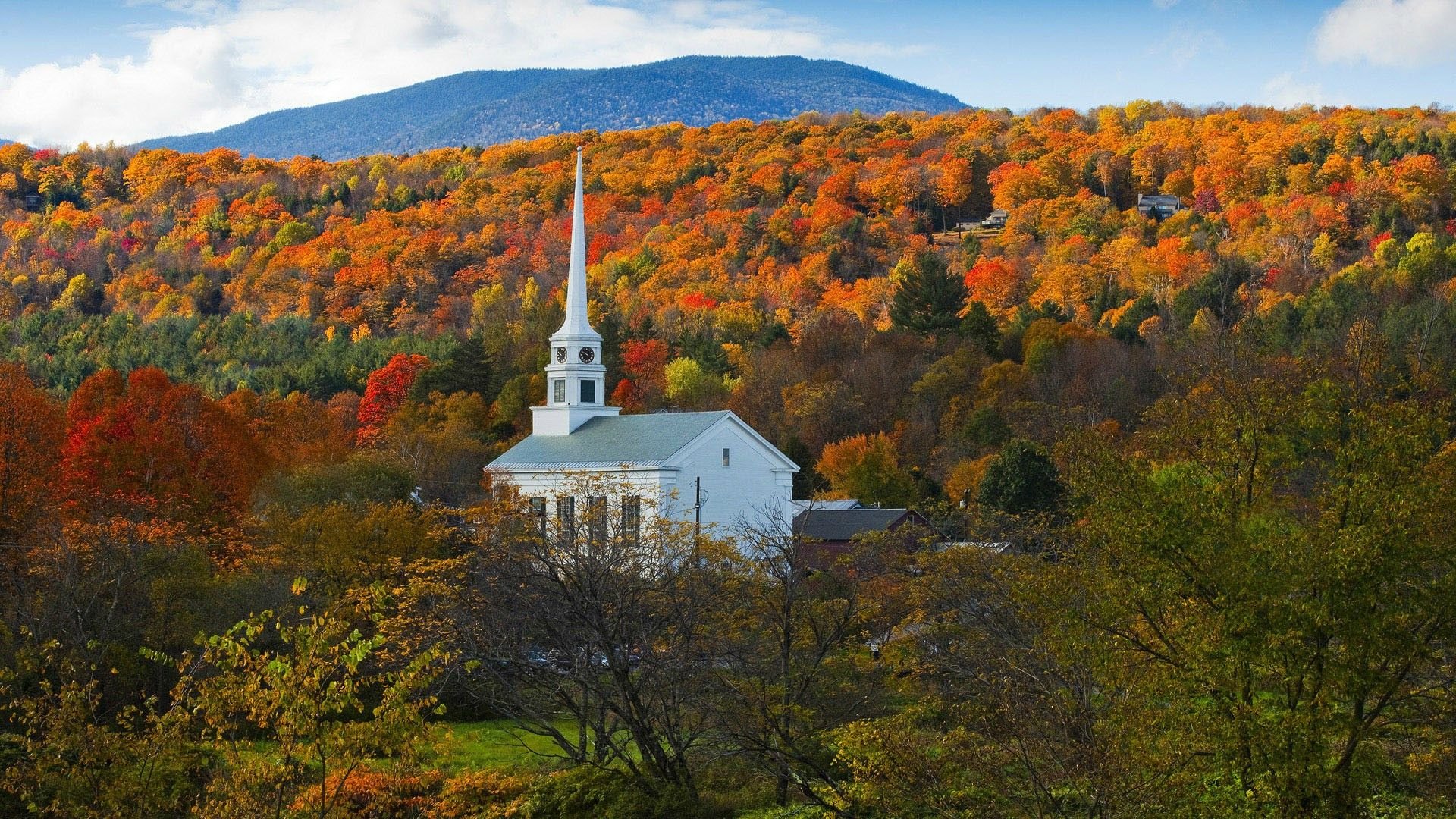 Штат Вермонт природа