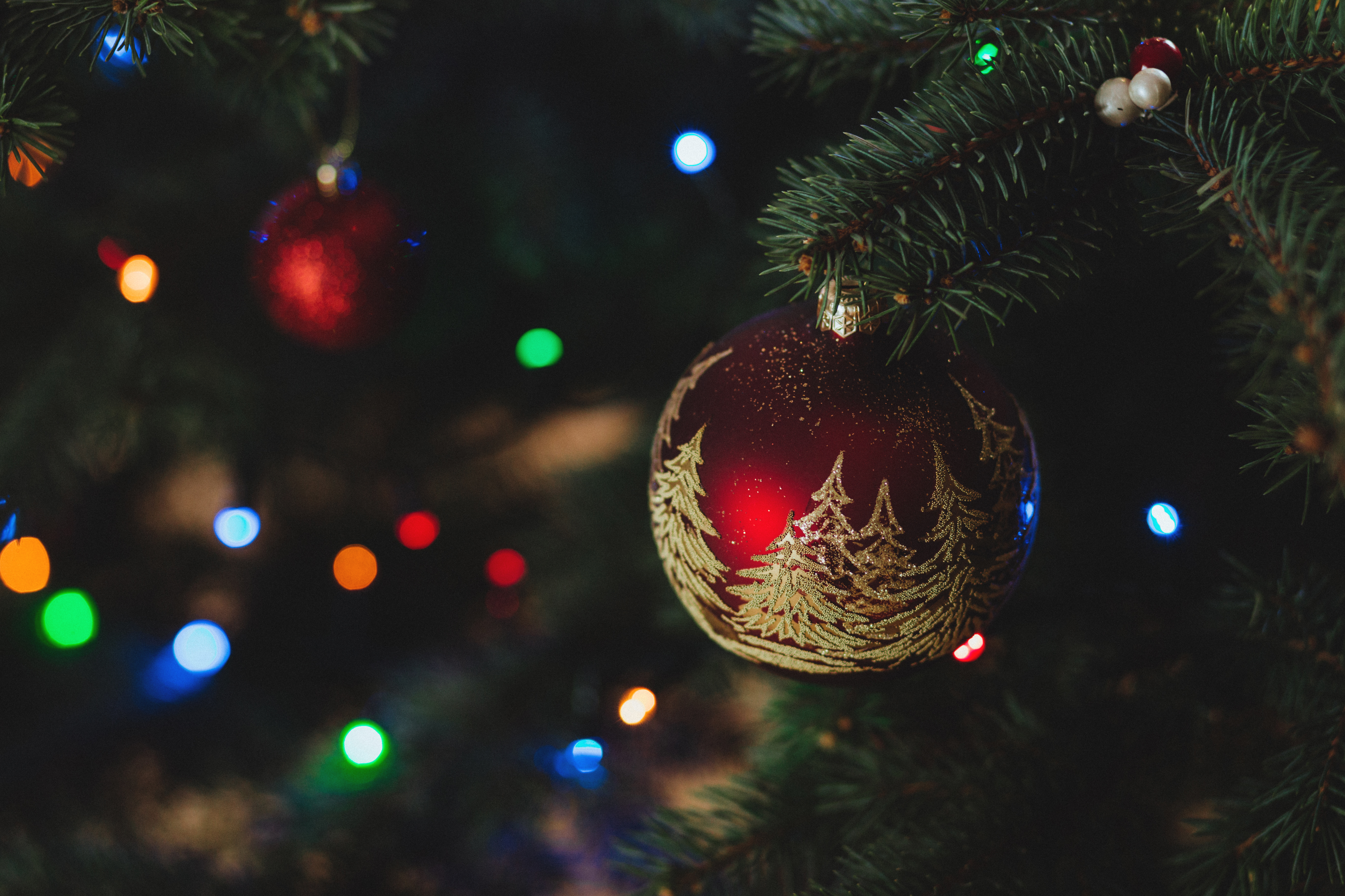 holidays, new year, christmas, christmas tree, christmas tree toy UHD