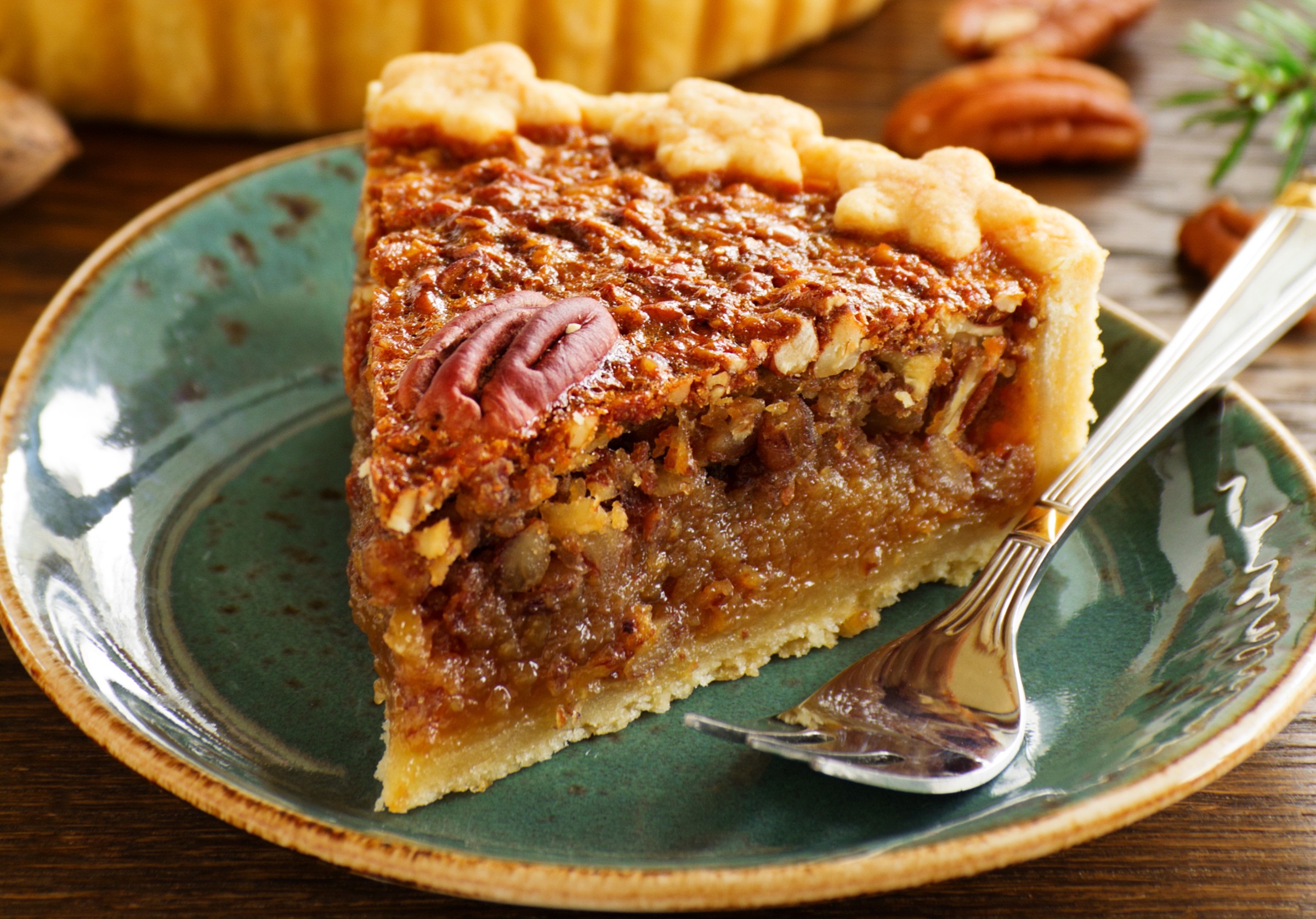 1920 x 1080 picture food, pie, fork