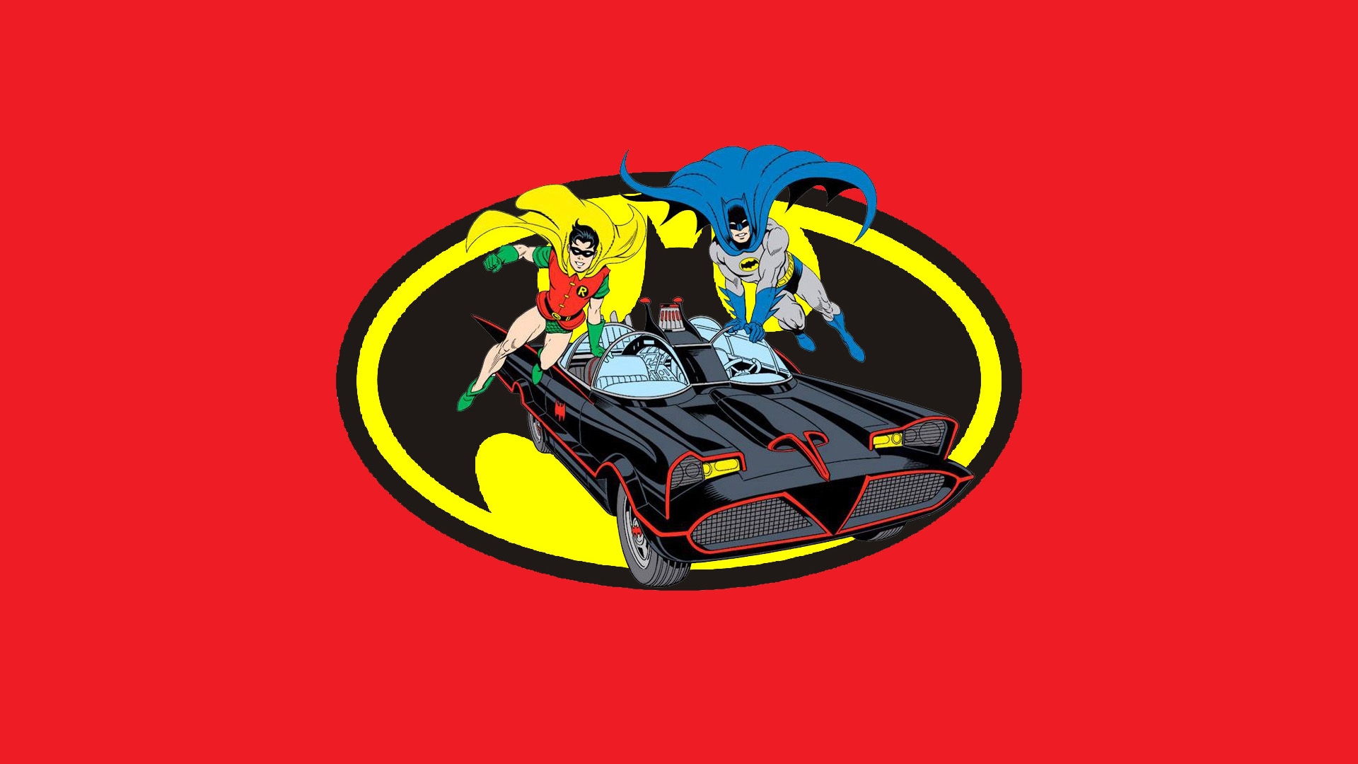 dc comics, comics, batman & robin, batman, batmobile, dick grayson, robin (dc comics) for android