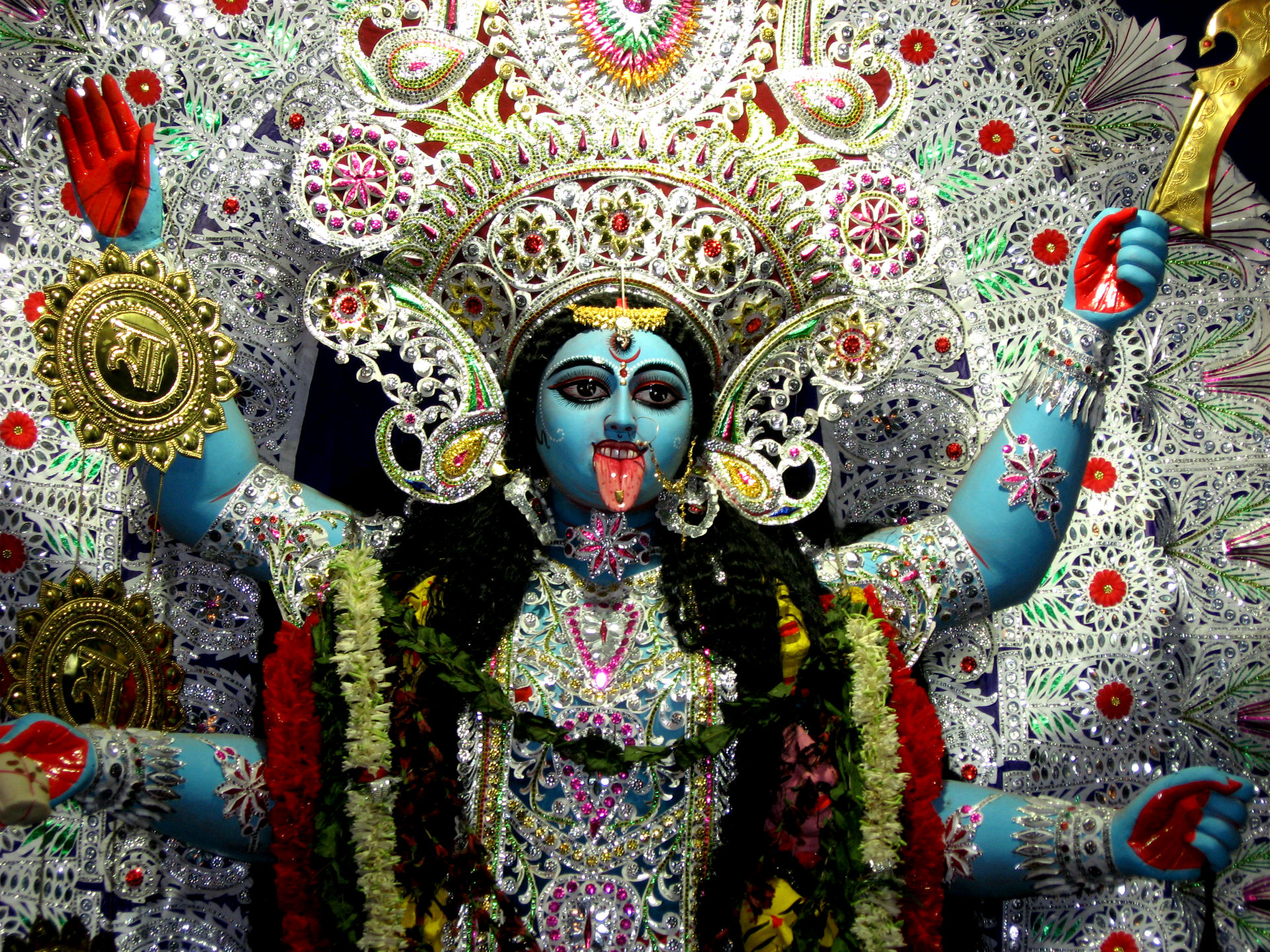 hinduism, religious, goddess kali