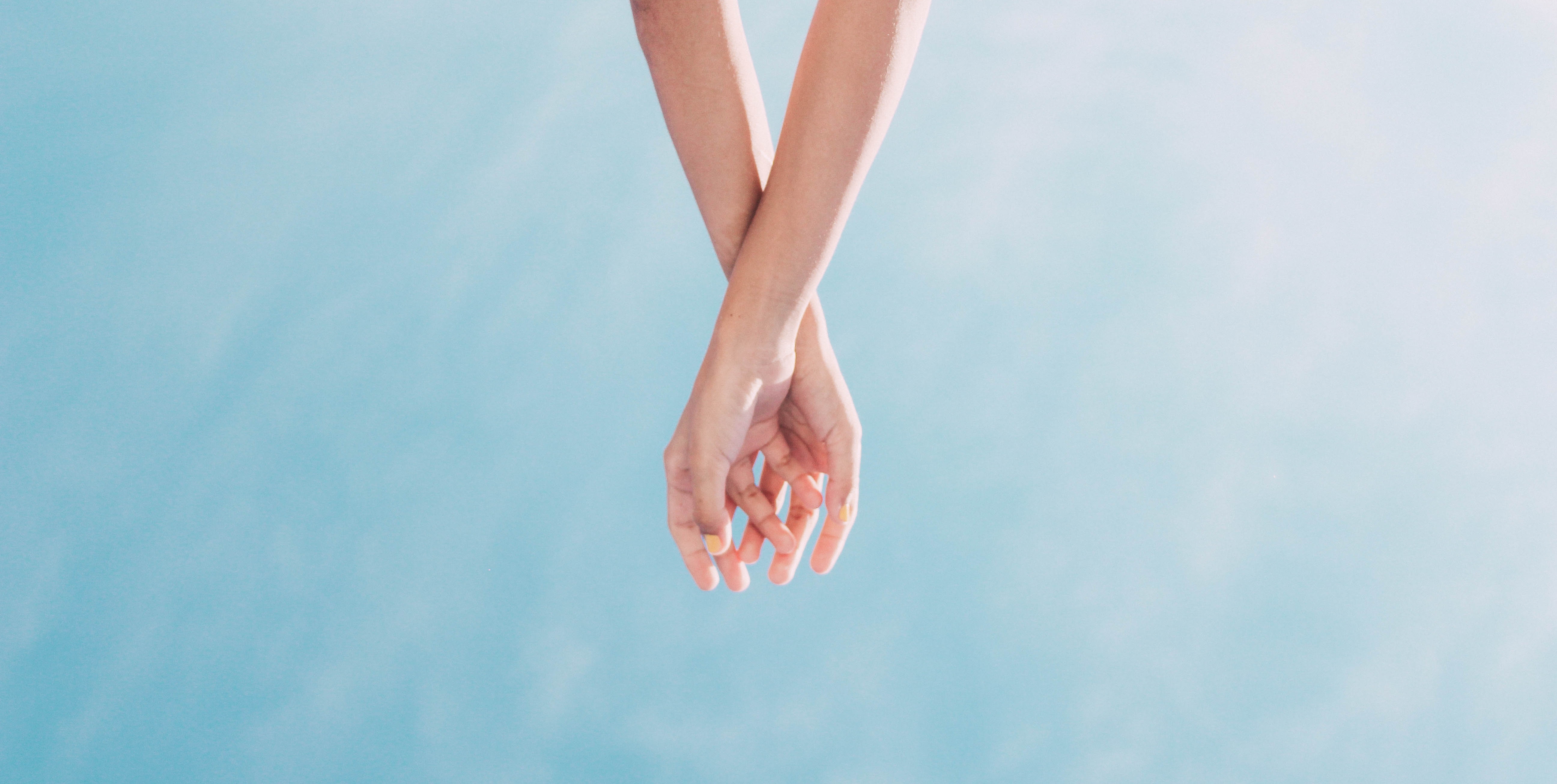 touch, sky, miscellanea, miscellaneous, hands, touching, ease