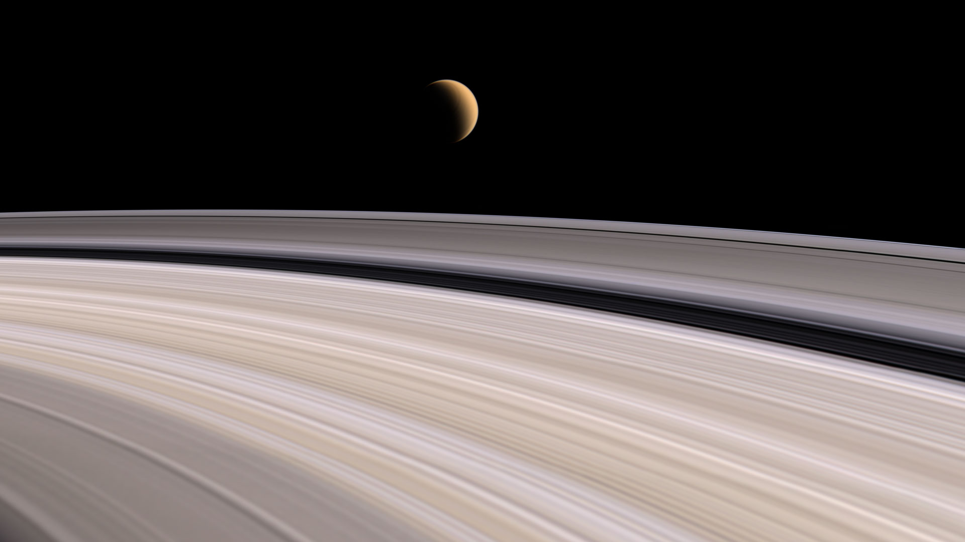 Сатурн Титан Кассини