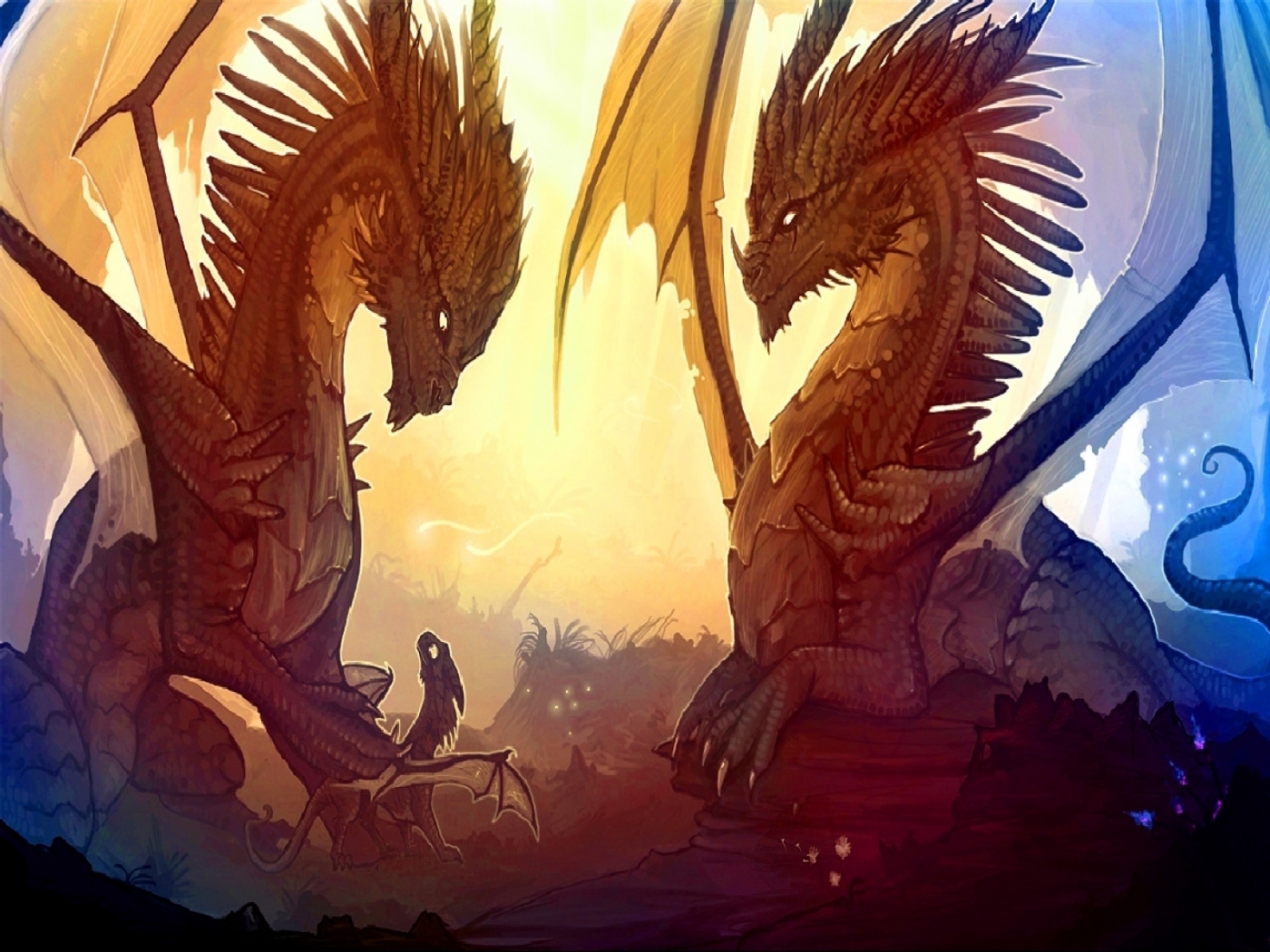 Téléchargez des papiers peints mobile Fantaisie, Dragons gratuitement.