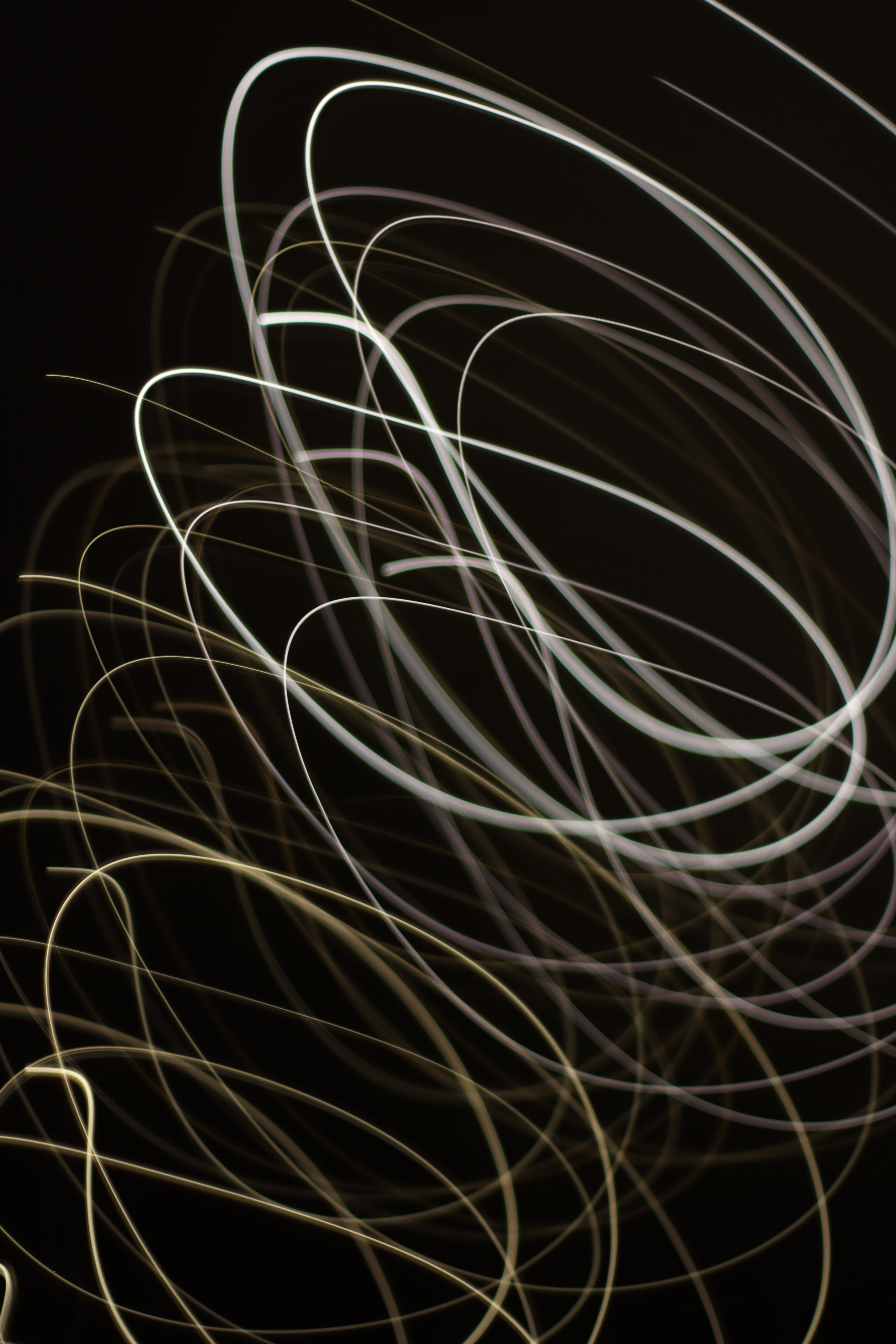 confused, abstract, shine, light, lines, long exposure, intricate images