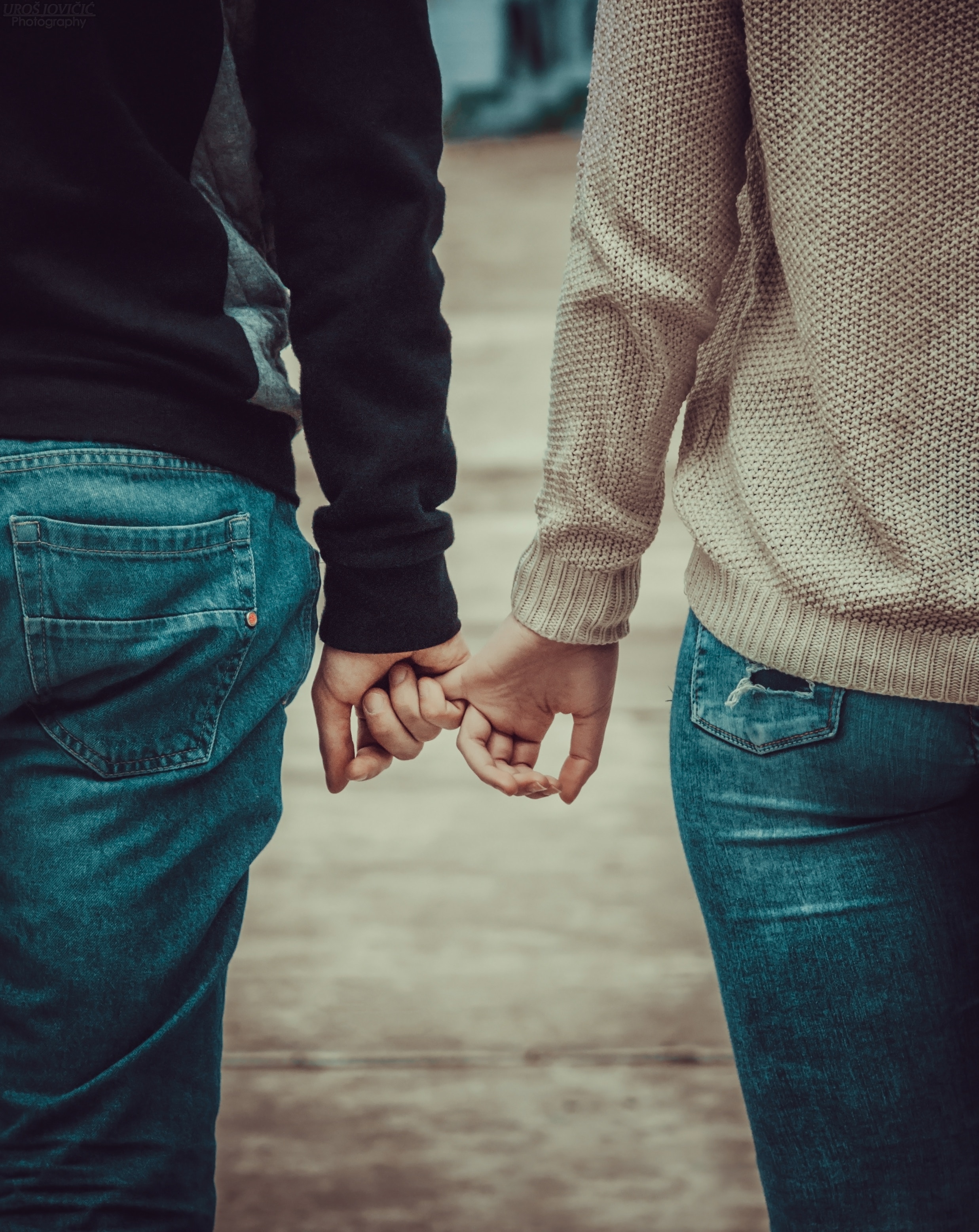 love, couple, hands, pair Phone Background