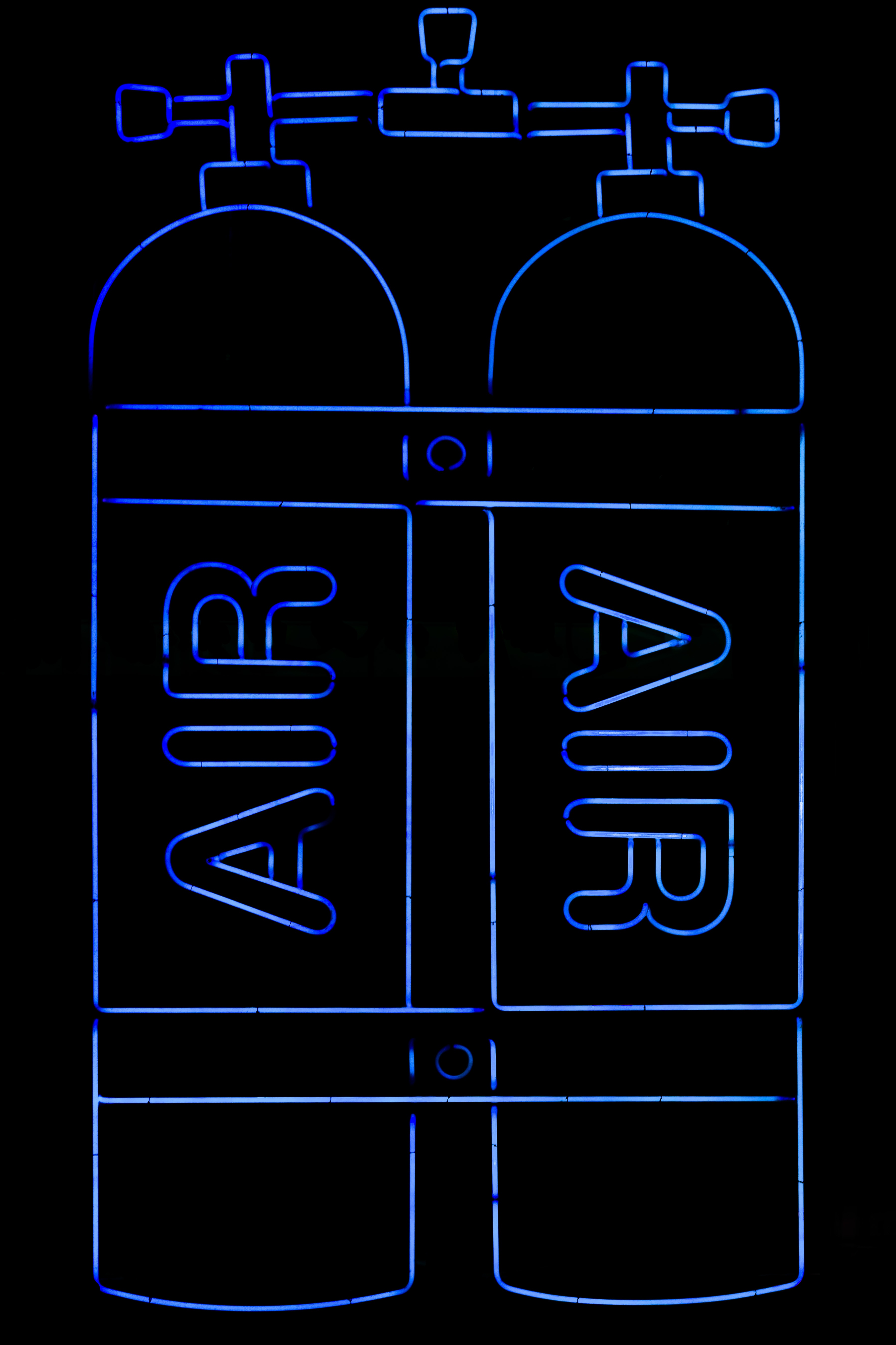 Download mobile wallpaper Air, Glow, Inscription, Words, Neon for free.