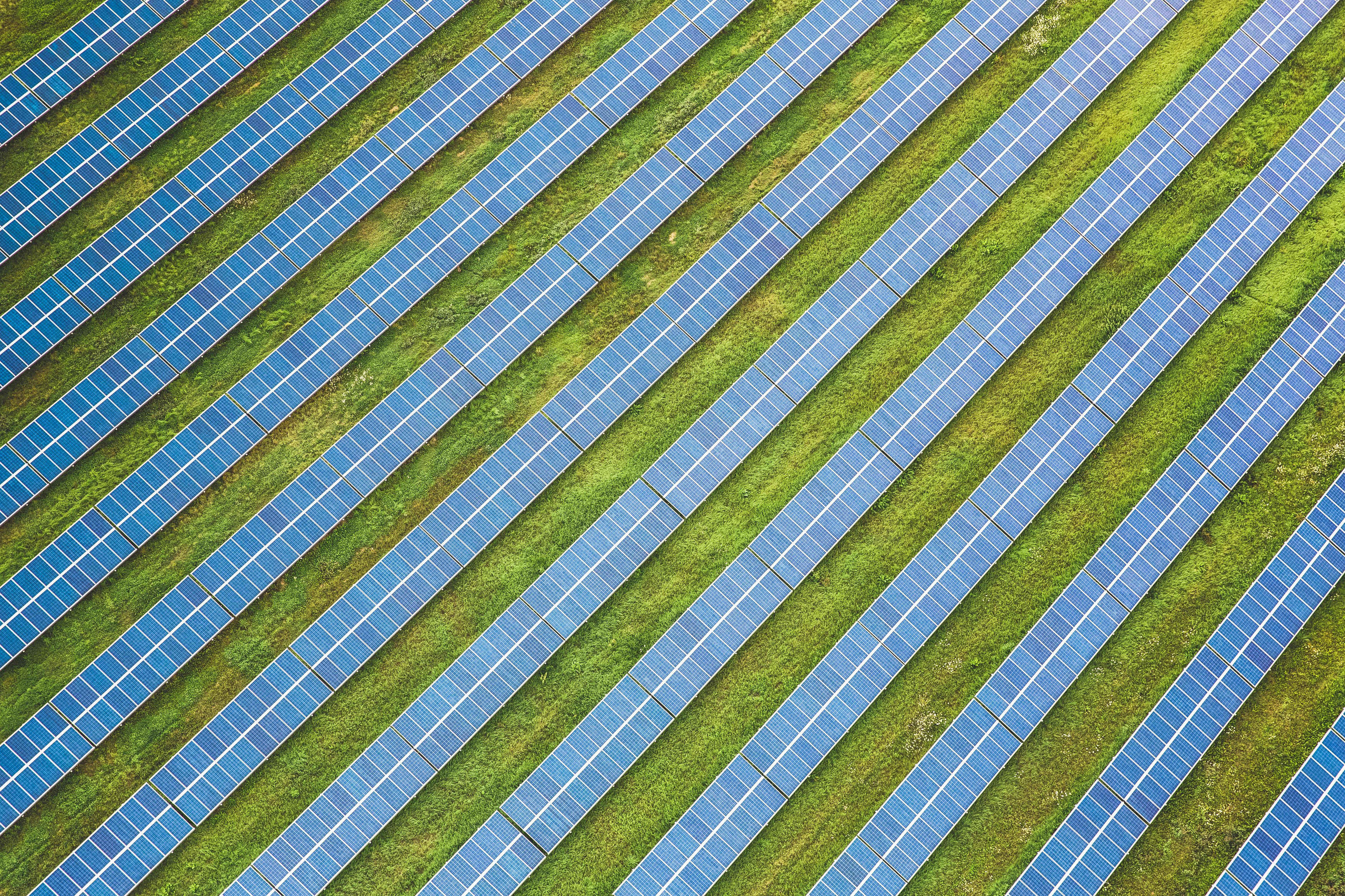 Mobile wallpaper solar panels, textures, view from above, texture, field, rows, ranks
