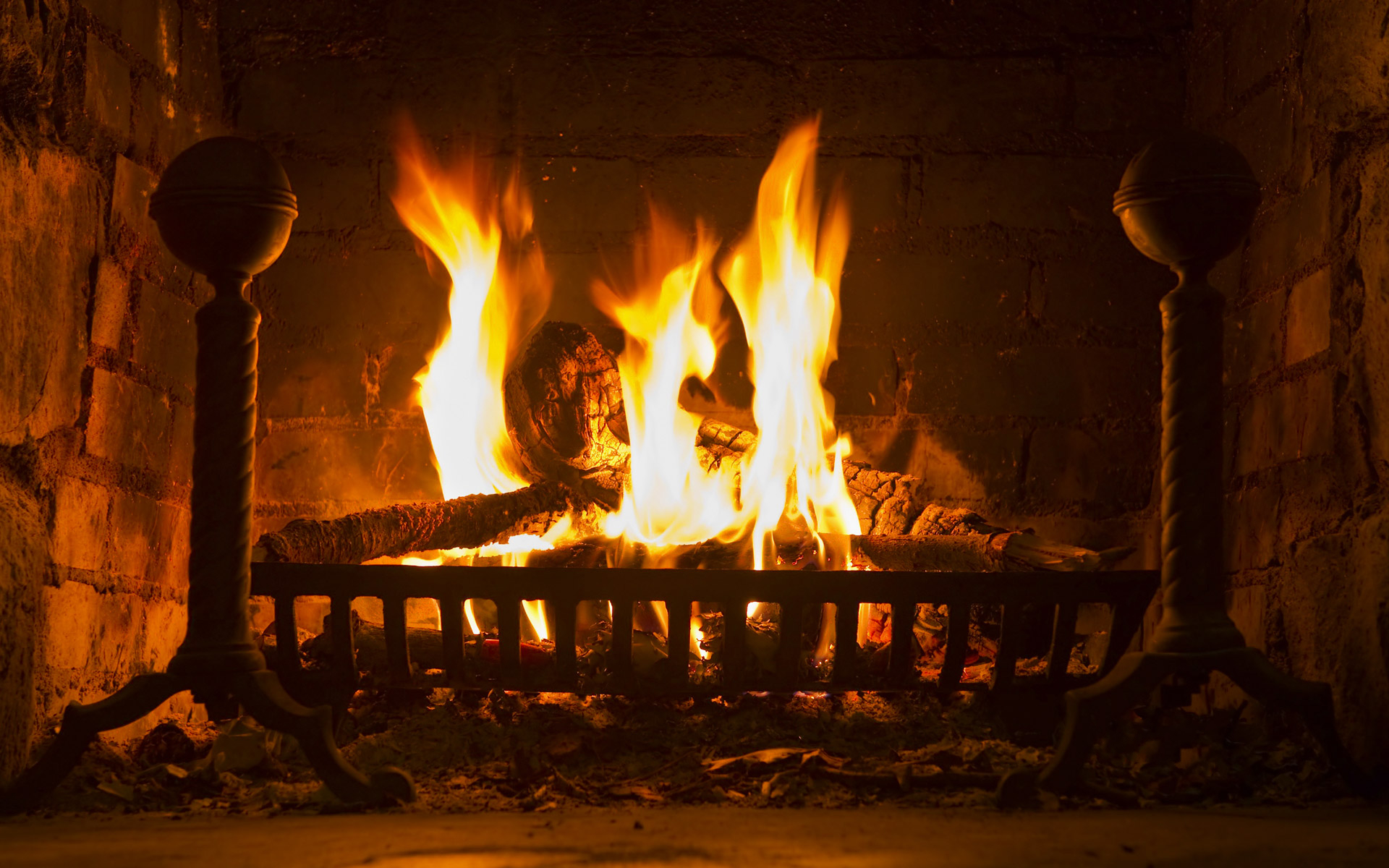 fireplace, photography, fire, log Full HD