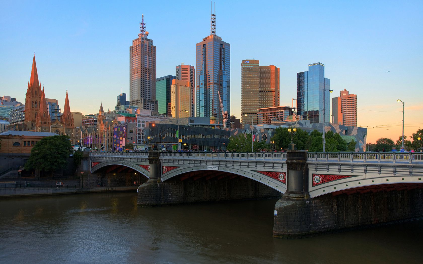 141601 завантажити картинку хмарочоси, міста, будинки, річка, будівля, міст, мельбурн, ярра, ярра (місто) - шпалери і заставки безкоштовно